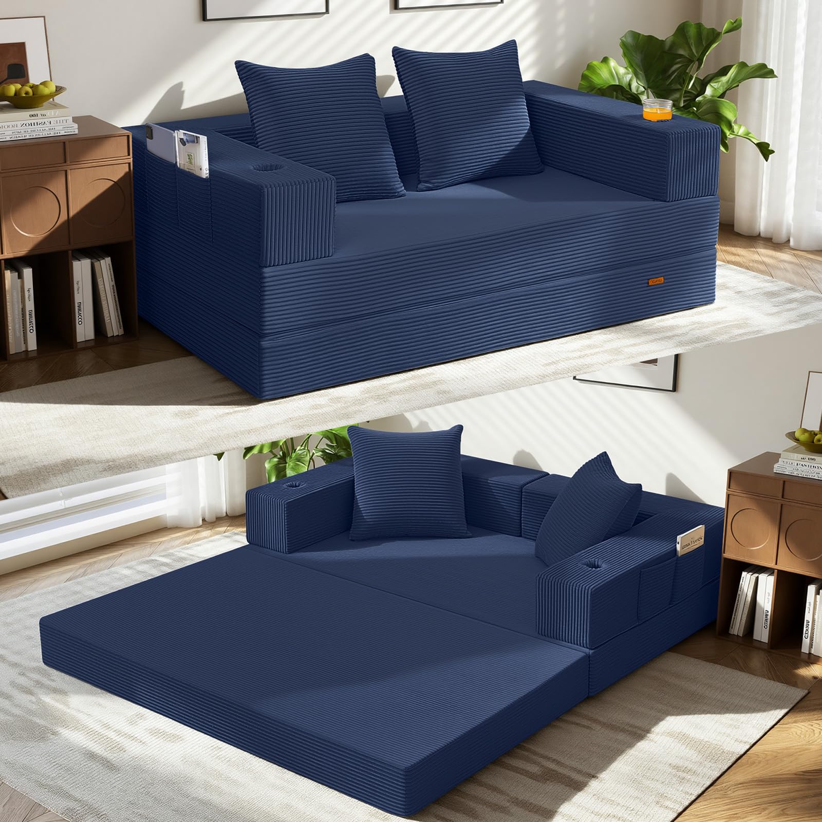 COMAX 4-in-1 Convertible Futon