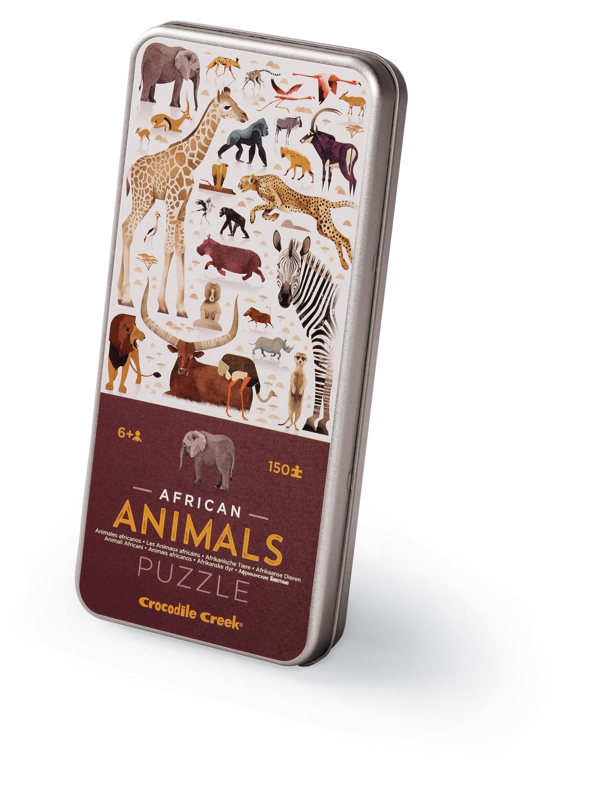 『どうぶつ』 Amazon.com: Crocodile Creek 150-Piece Jigsaw Floor Puzzle - Fun