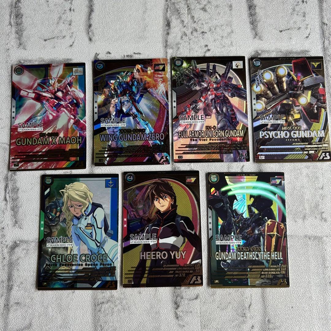 アーセナルベース　　UNITRIBE　UT　SEASON:０2　サンプルカード Amazon.co.jp: 機動戦士 アーセナルベース UT 02 サンプルカード