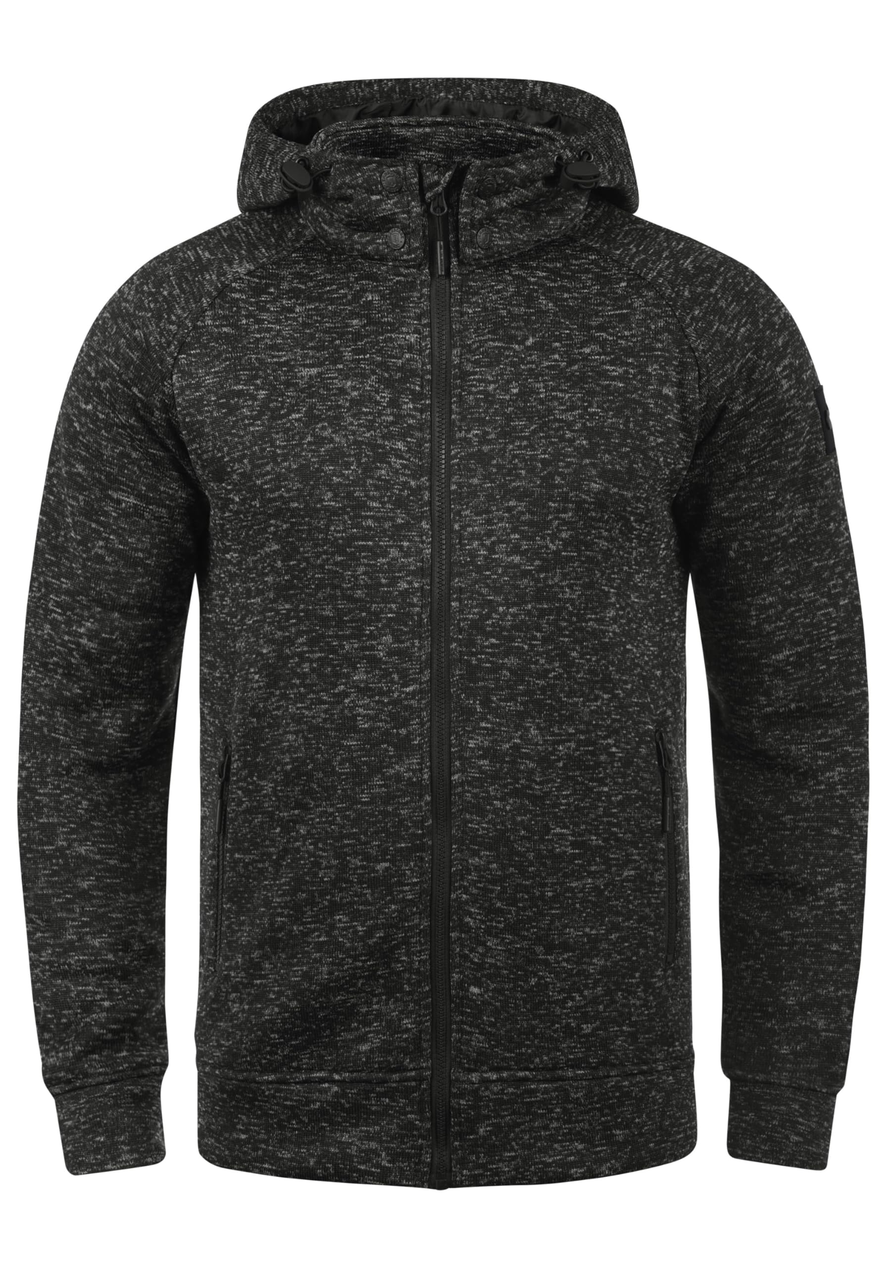 Indicode IDChillingworth Herren Fleecejacke Sweatjacke Jacke mit Kapuze