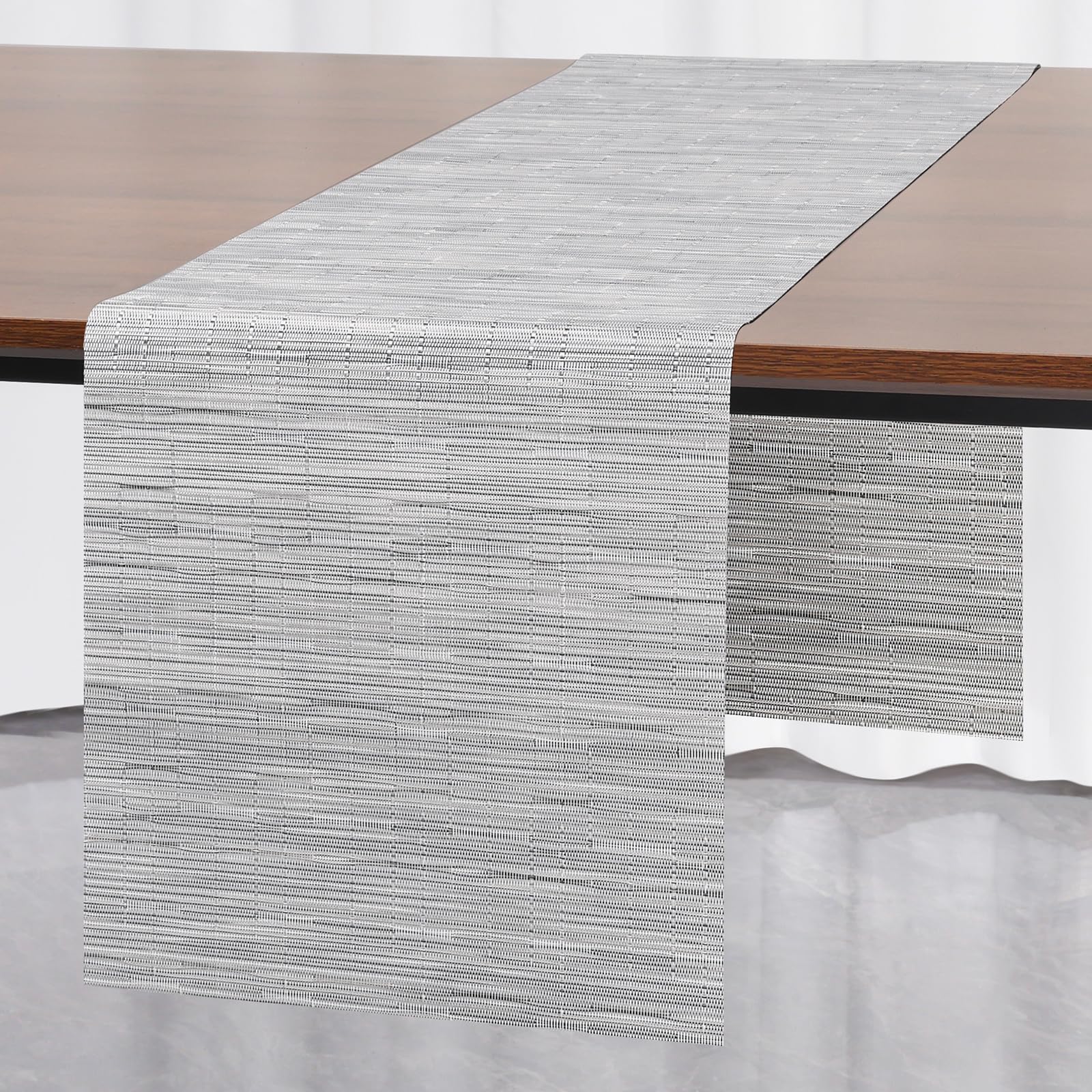 Myir JUN Tischläufer, Tischläufer Modern Tischläufer Abwaschbar Tischläufer Outdoor Wärmeisoliertes PVC für Häuser Restaurants Hotels