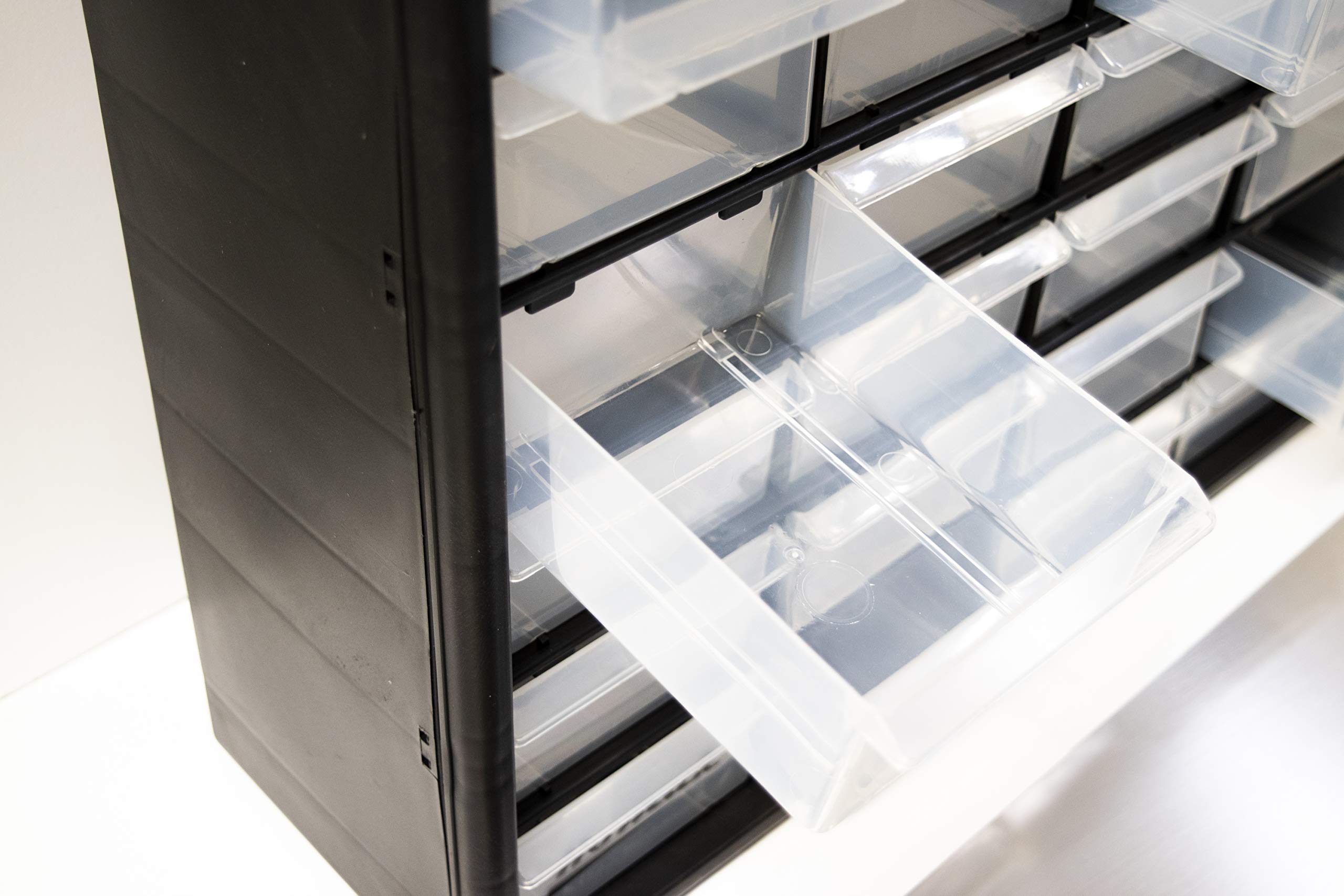 Homak ha01012001 12-drawer partes organizador, HA01024152