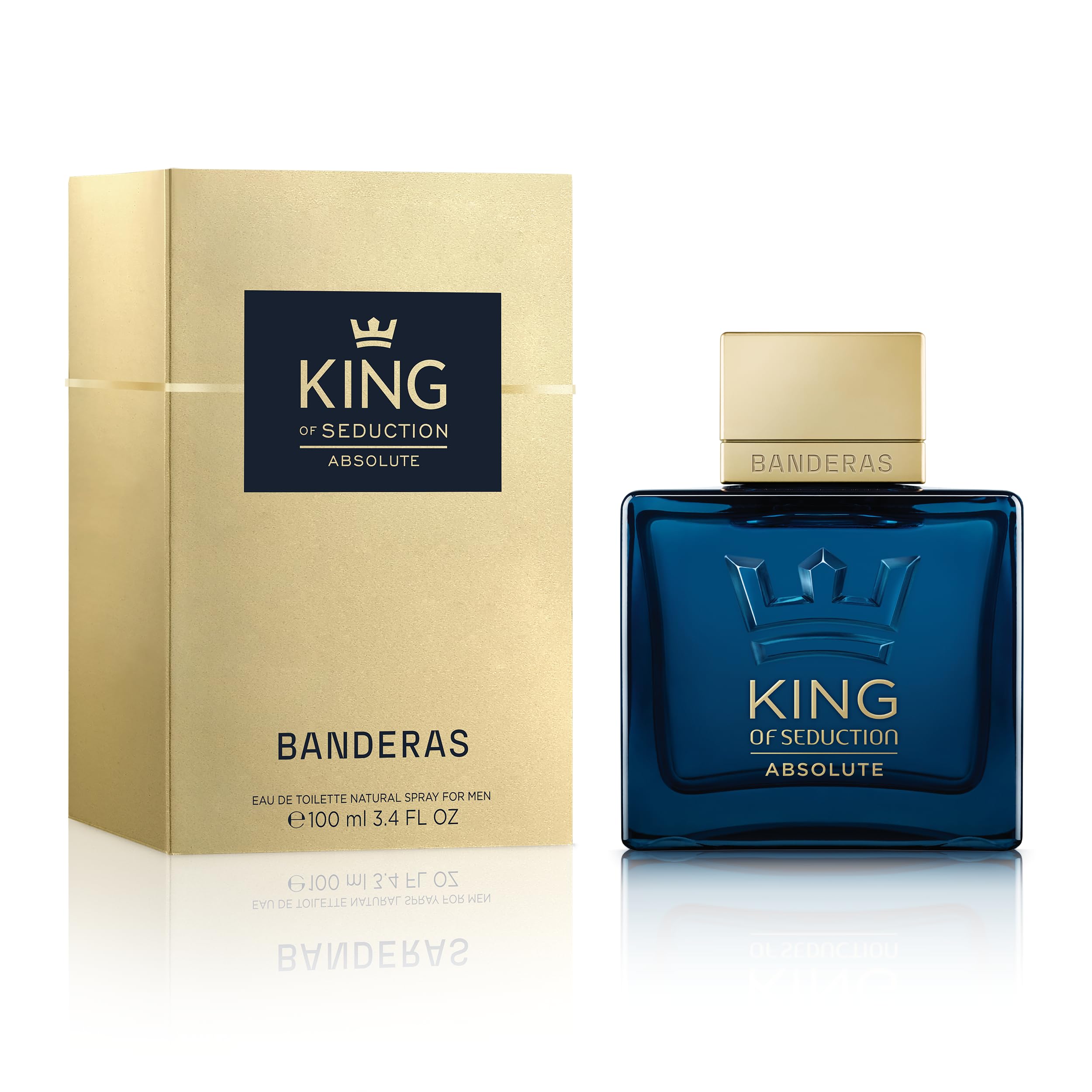 Banderas Perfumes - King of Seduction Absolute - Eau de Toilette for Men - Long Lasting - Fresh, Masculine and Elegant Fragance - Woody and Moss Notes - Ideal for Day Wear - 3.4 Fl Oz-picture-15
