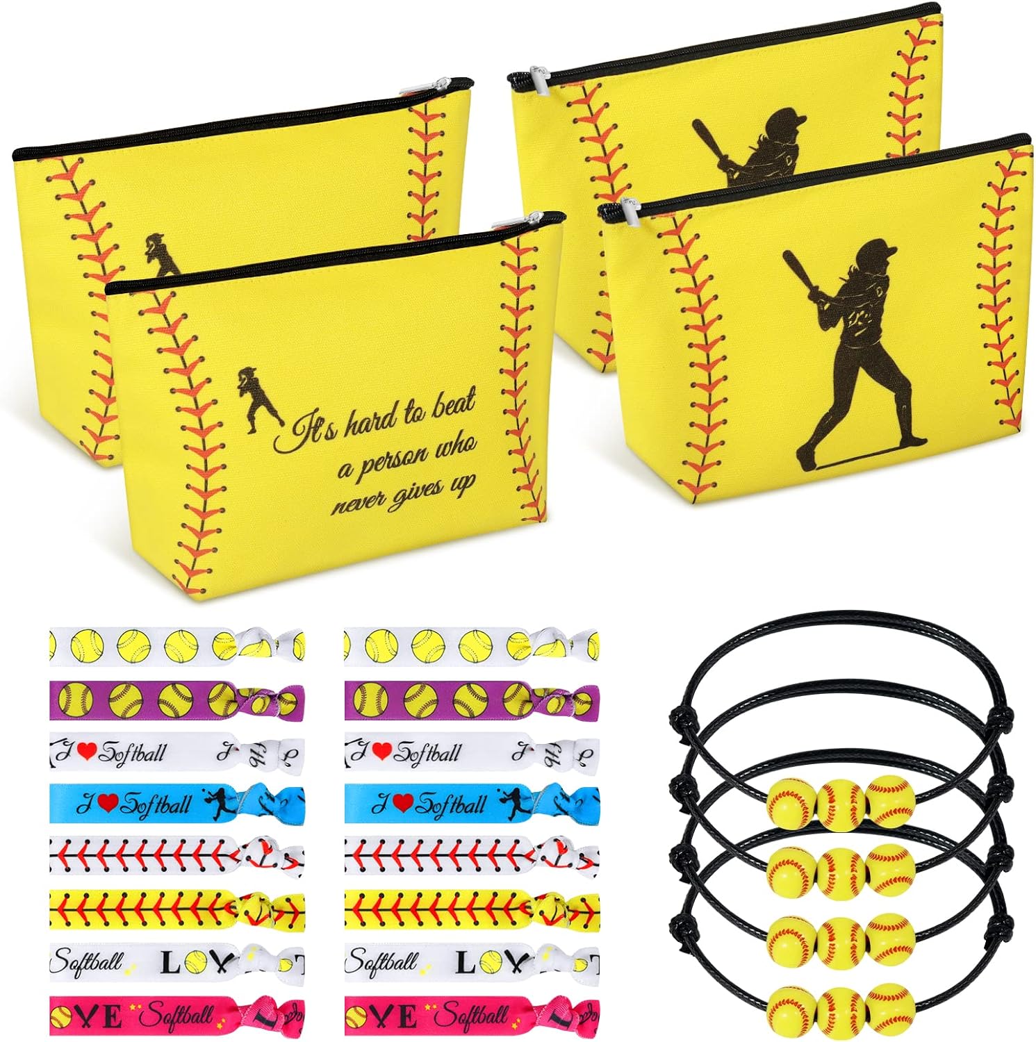 BEDSIFV Softball Gifts, 24pcs Softball Gifts for Girls, 4