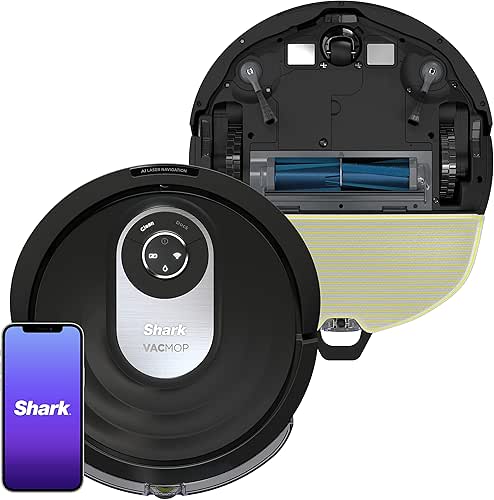 Shark AI Robot Vacuum & Mop with Self-Cleaning Brushroll for