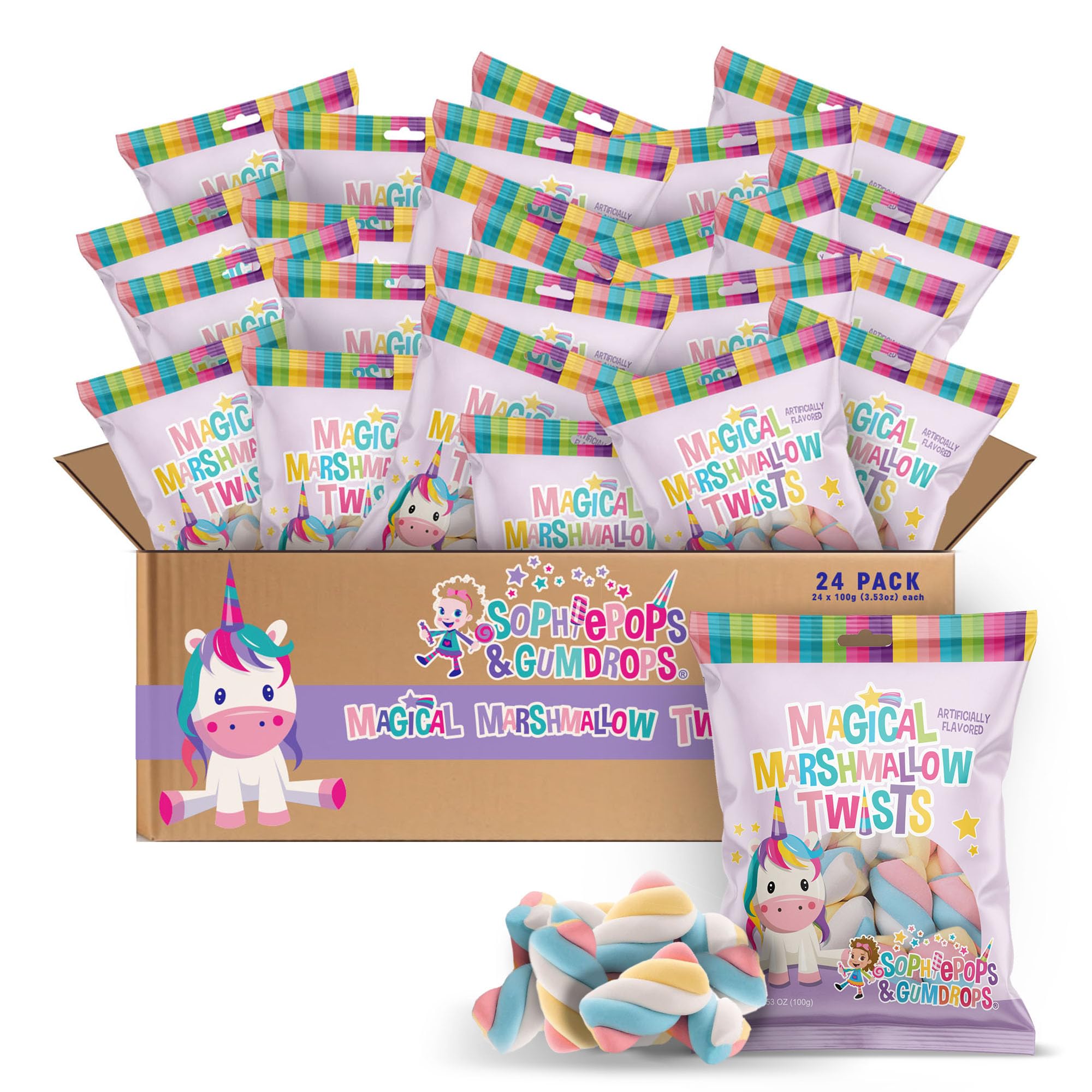Amazon.com : Sophiepops & Gumdrops Magical Marshmallow Twists