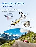 Vista 7 de Nilight Catalizador para Nissan Altima 2.5L 2007 2008 2009 2010 2011 2012 2013, ajuste personalizado Cat (estándar EPA)