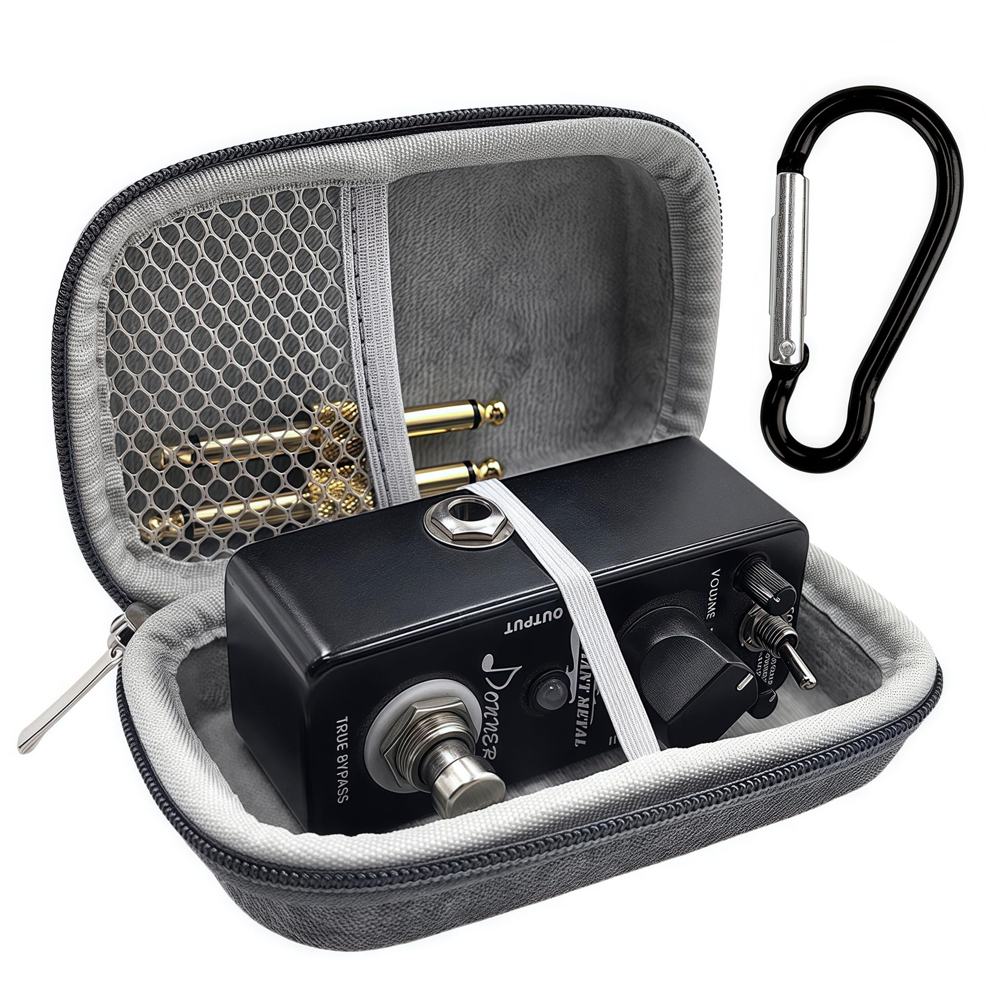 Musiin Guitar Effects Pedal Case Compatible with IK Multimedia ToneX One Donner Mod Square Ⅱ True Bypass 7 Verb Square Digital Sonicake Guitar