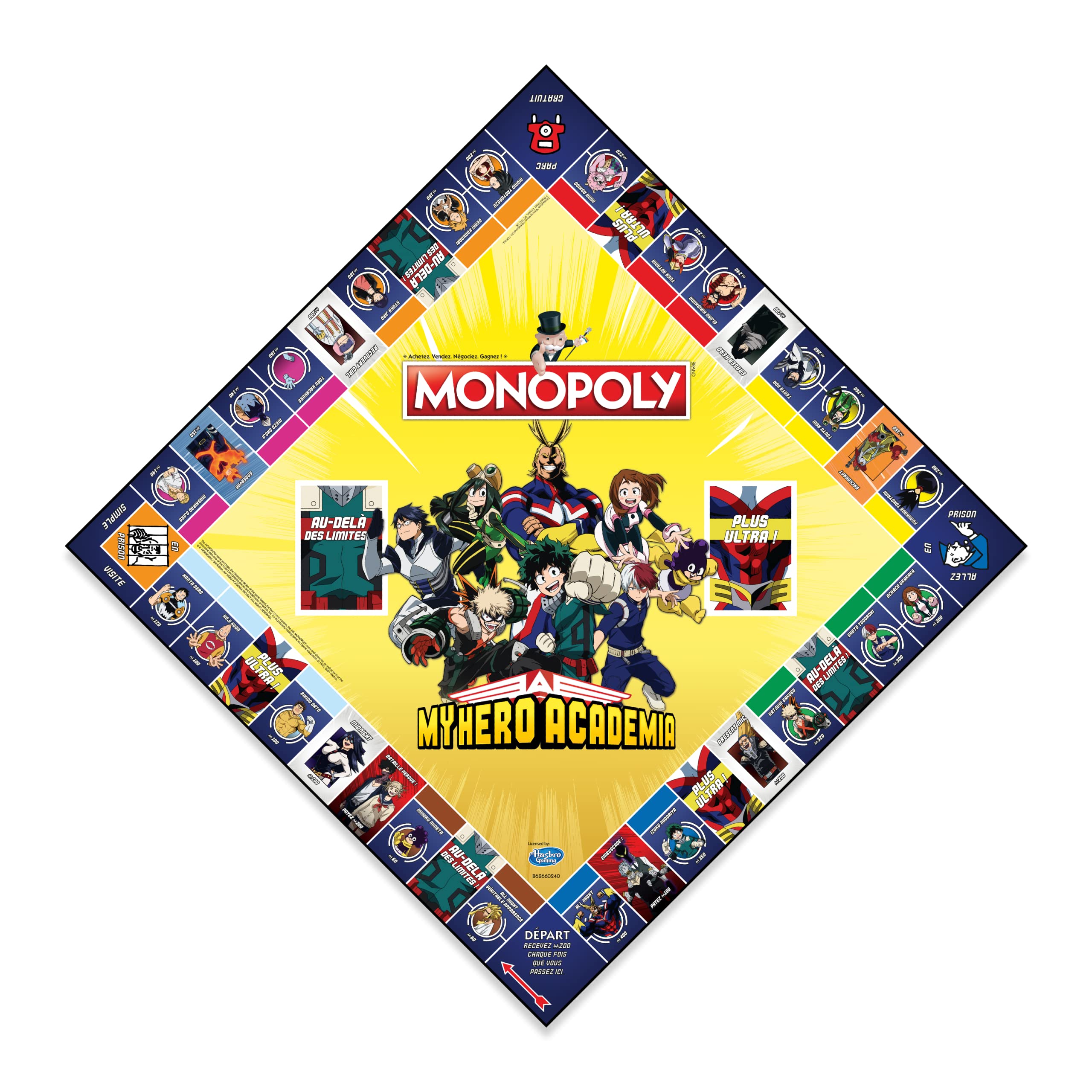 MONOPOLY - My Hero Academia (FR),203156, Multicolor, 8 years - Image 3