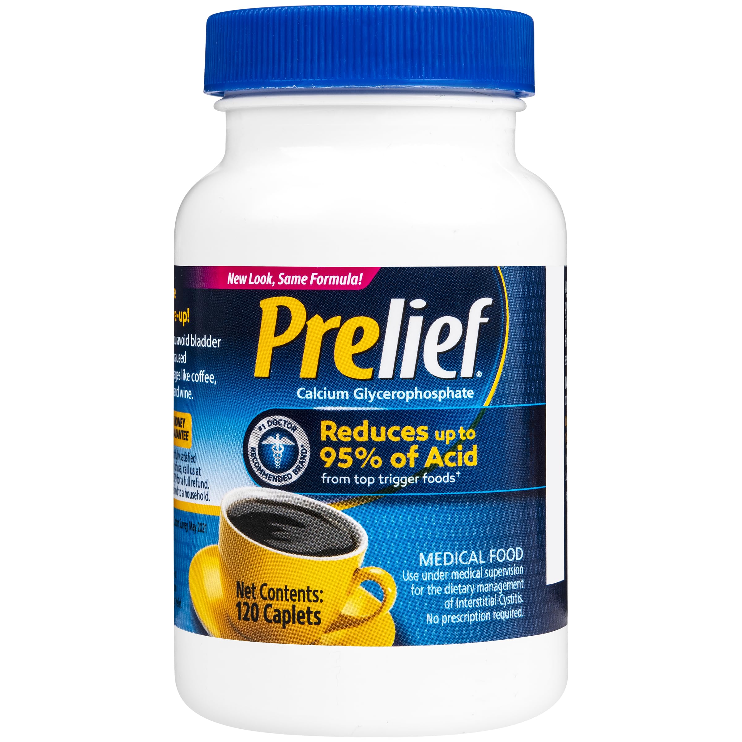 Prelief - Prelief Acid Reducer Supplement to Diet Therapy - 120 Caplets