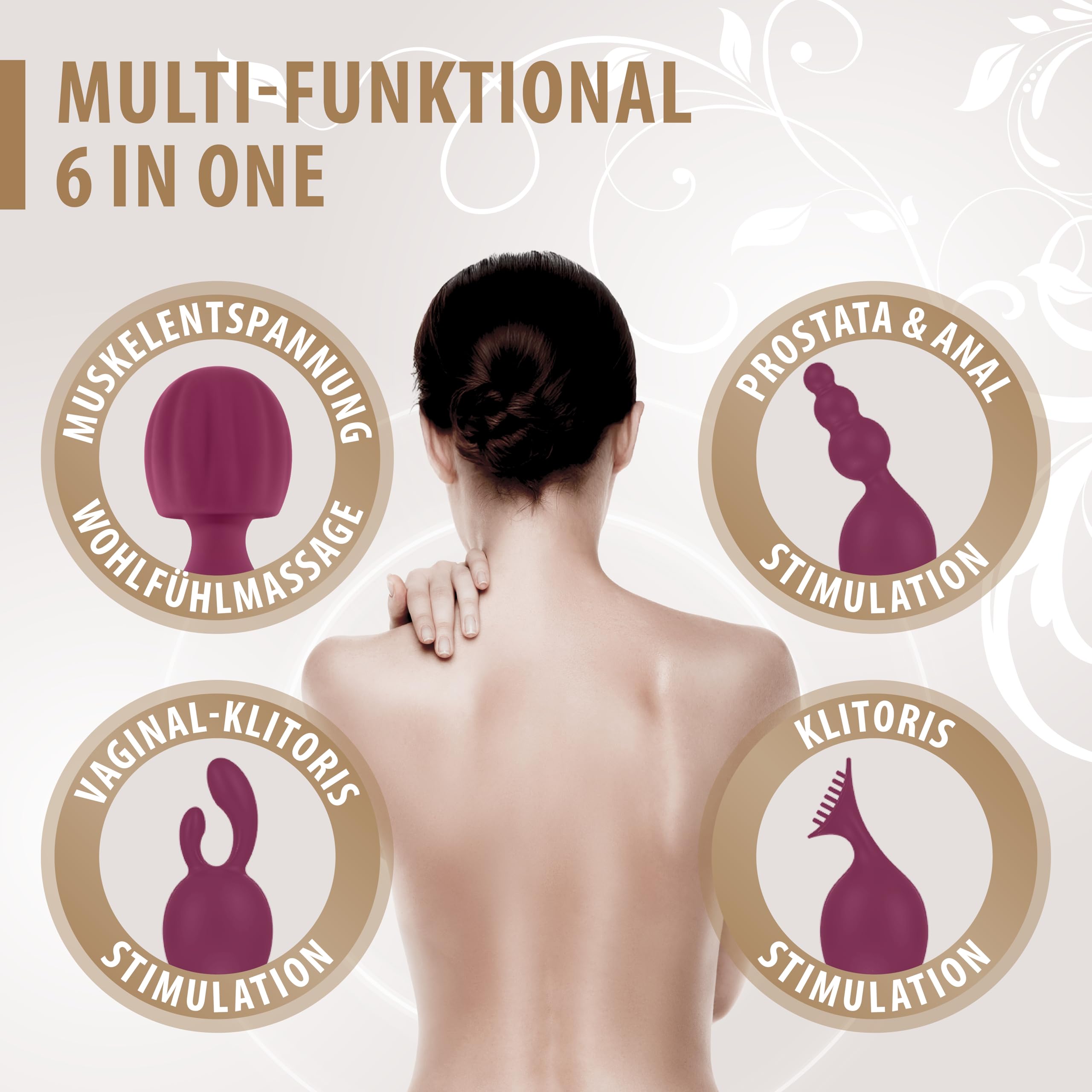 FLAGSHIP - vibratoreper donna [EXTRA FORTE] sexy I dildo I sexytoysys donna | vibratore I magic wand I SILICONE PREMIUM I plug anale I vibratoreper donna punto g squirting I sex toys I sexytoysys coppia