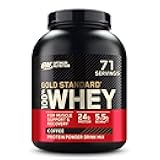 Optimum Nutrition Gold Standard 100% Whey Protein Powder, Coffee, 5 Pound (Packaging May Vary)