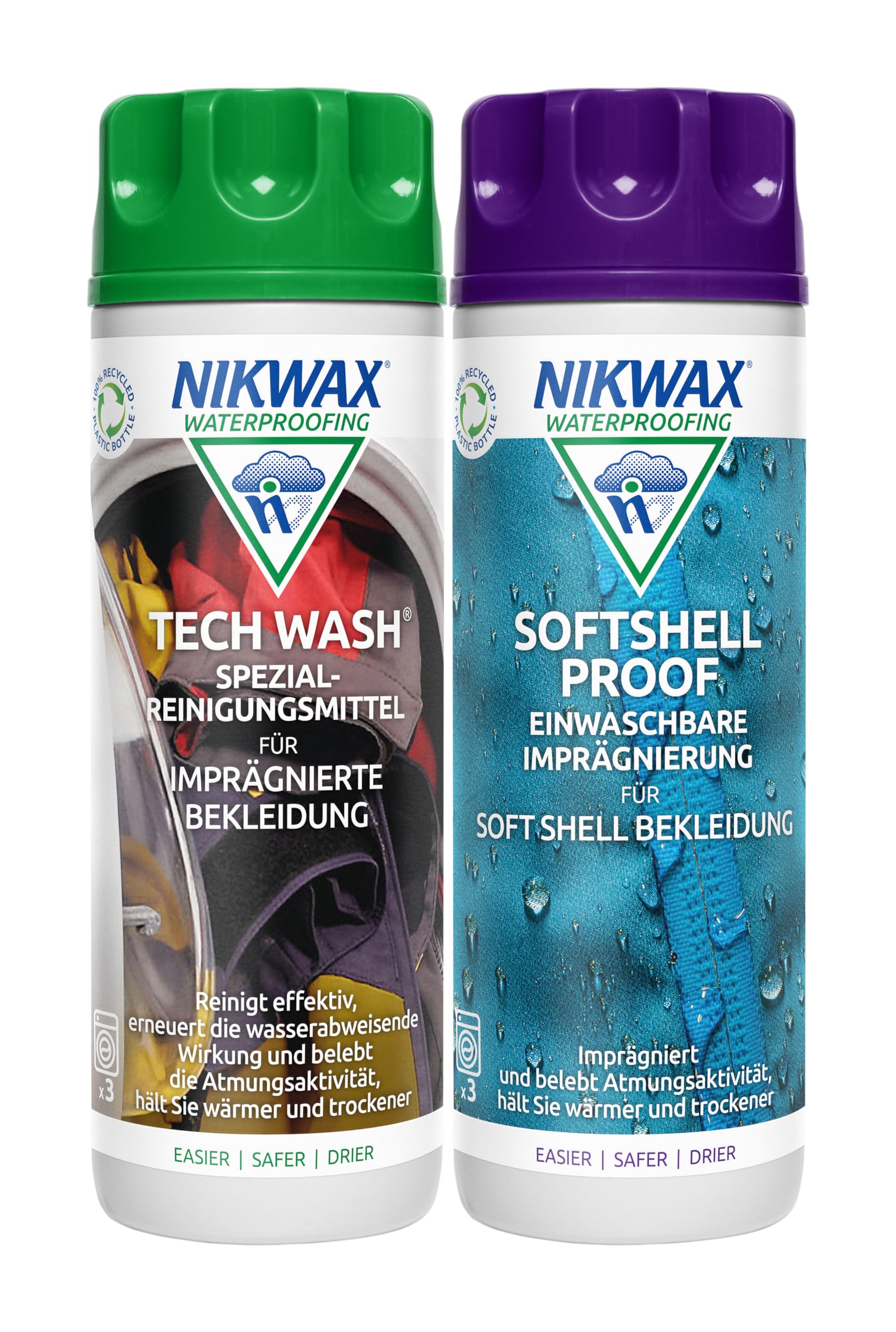 Tech Wash/Softshell Proof Twin Pack Clean/Proof Value Pack