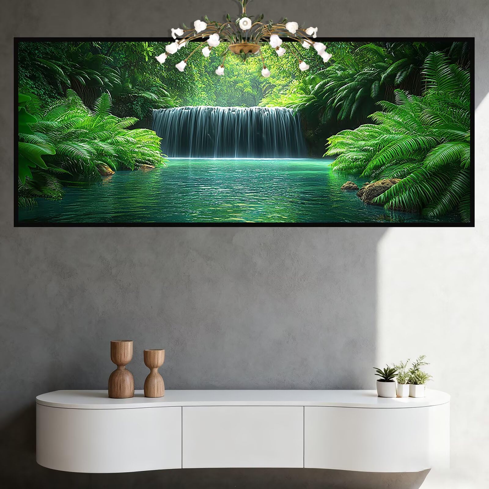 Duże zestawy artystyczne z diamentami, 250 x 100 cm, diamentowy obraz, las, DIY, sztuka i rękodzieło, dla dorosłych, 5D, pełne wiercenie, kryształy, dimond, malarstwo, jesienne zestawy hobbystyczne
