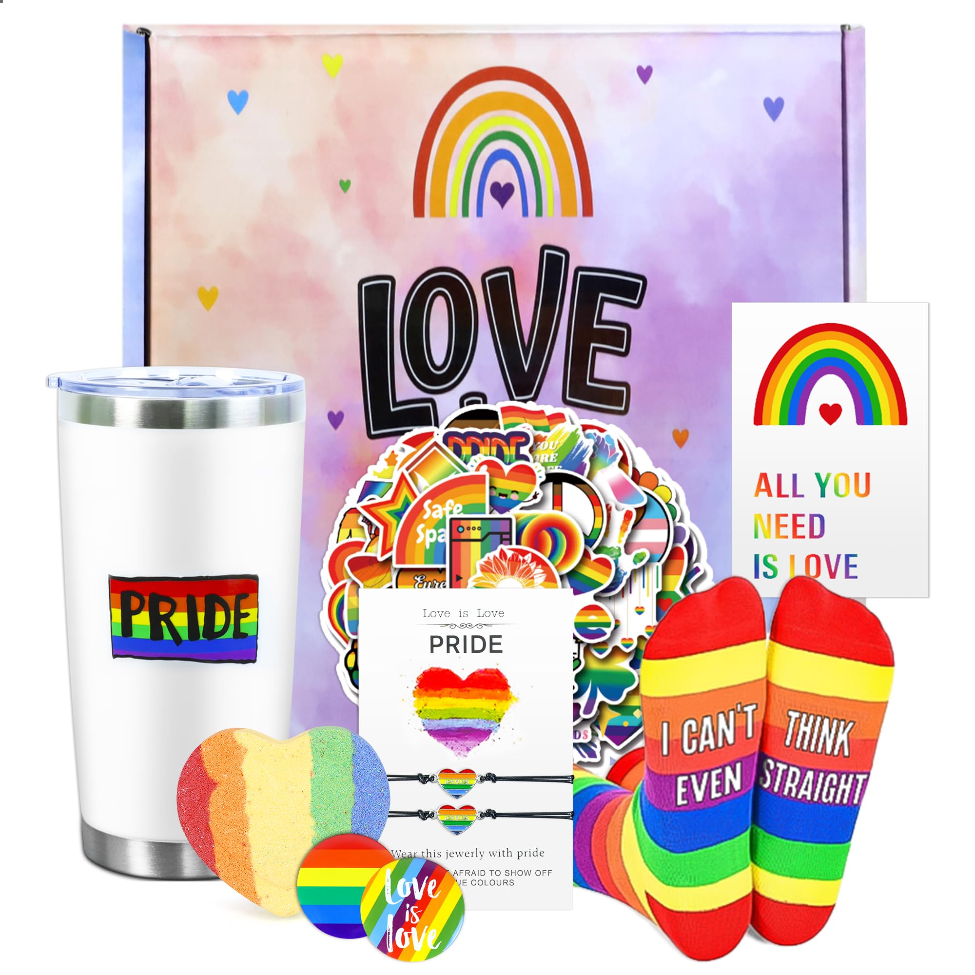 Amazon.com: Pride Month Gift Set - Gay Pride Stuff LGBTQ