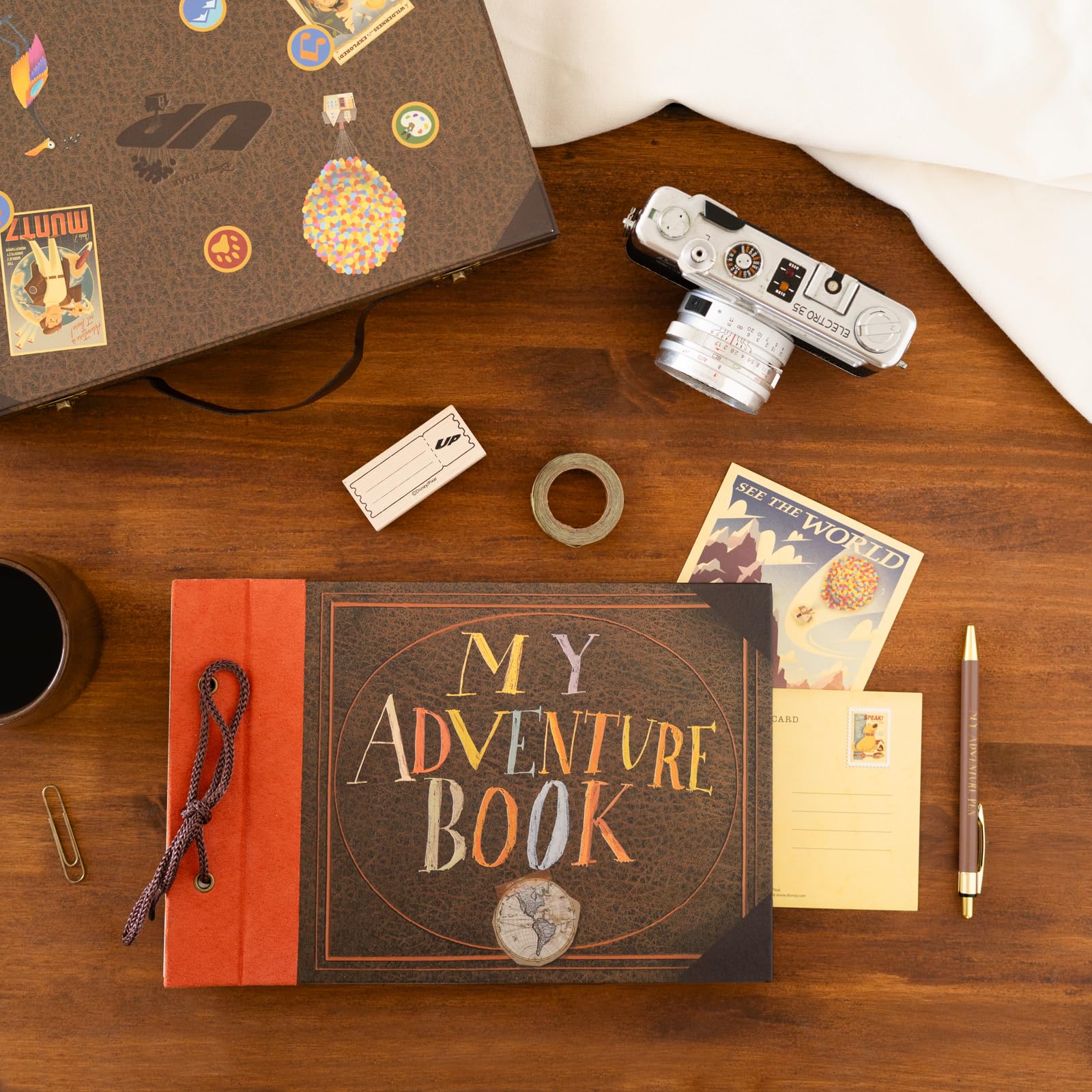 Grupo Erik Scrapbook Set - Disney UP | Pixar Up Adventure Book, Photo Album, Scrapbook, Gifts, Merchandise for Her & Him