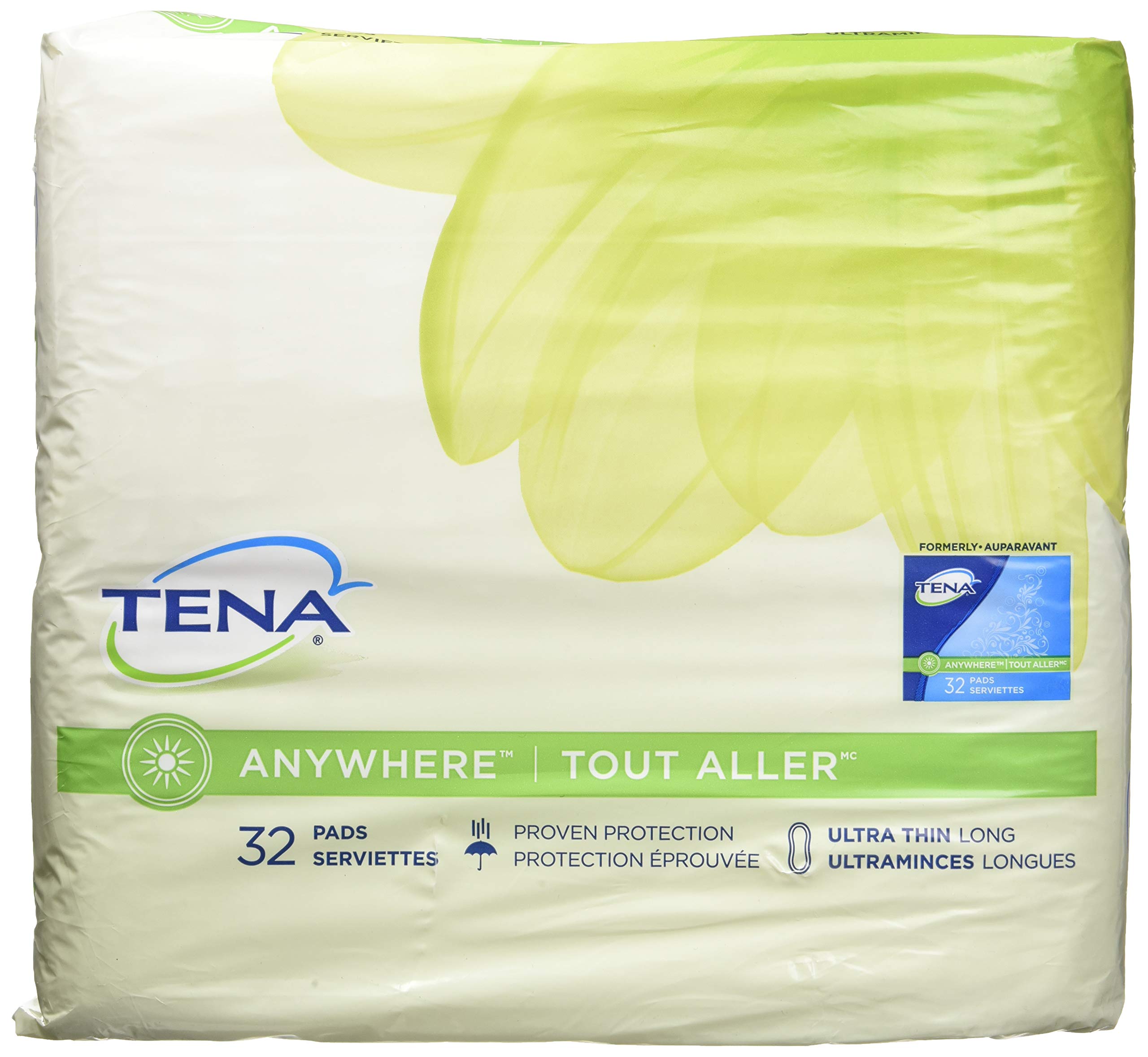 TENAIntimates Moderate Thin Incontinence Control Pad Long 32 ct