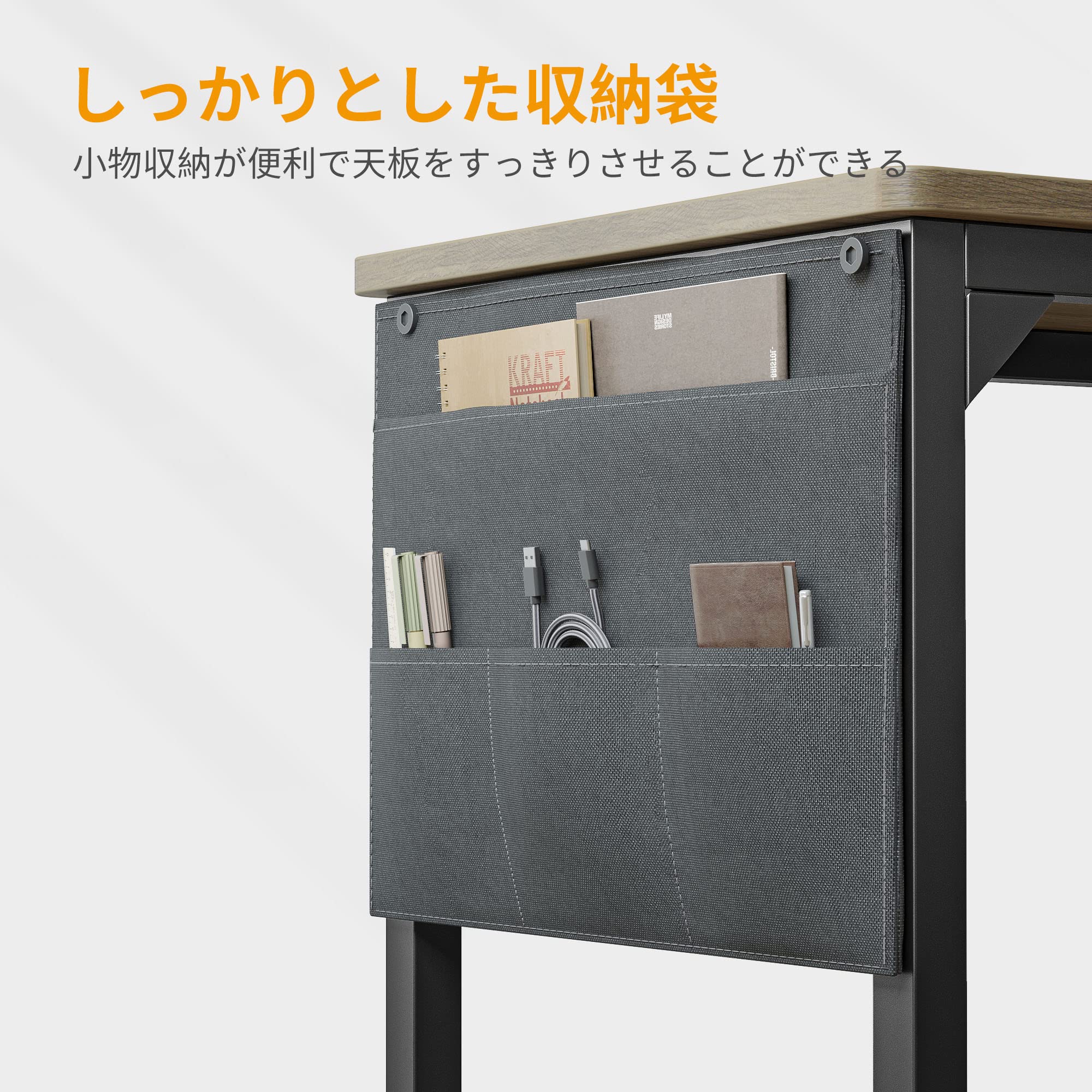 Amazon | CubiCubi デスク 机 幅80cm*奥行き40cm パソコンデスク 机pc