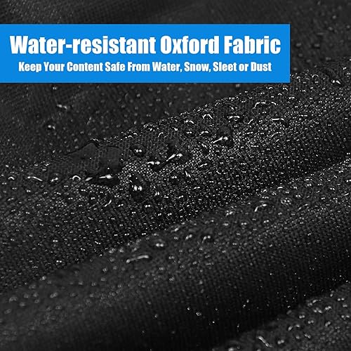 Miniatura 6 de Yoyong Cubierta para parrilla Pit Boss de 3 quemadores, resistente a la intemperie, cubierta de parrilla resistente al agua, color negro