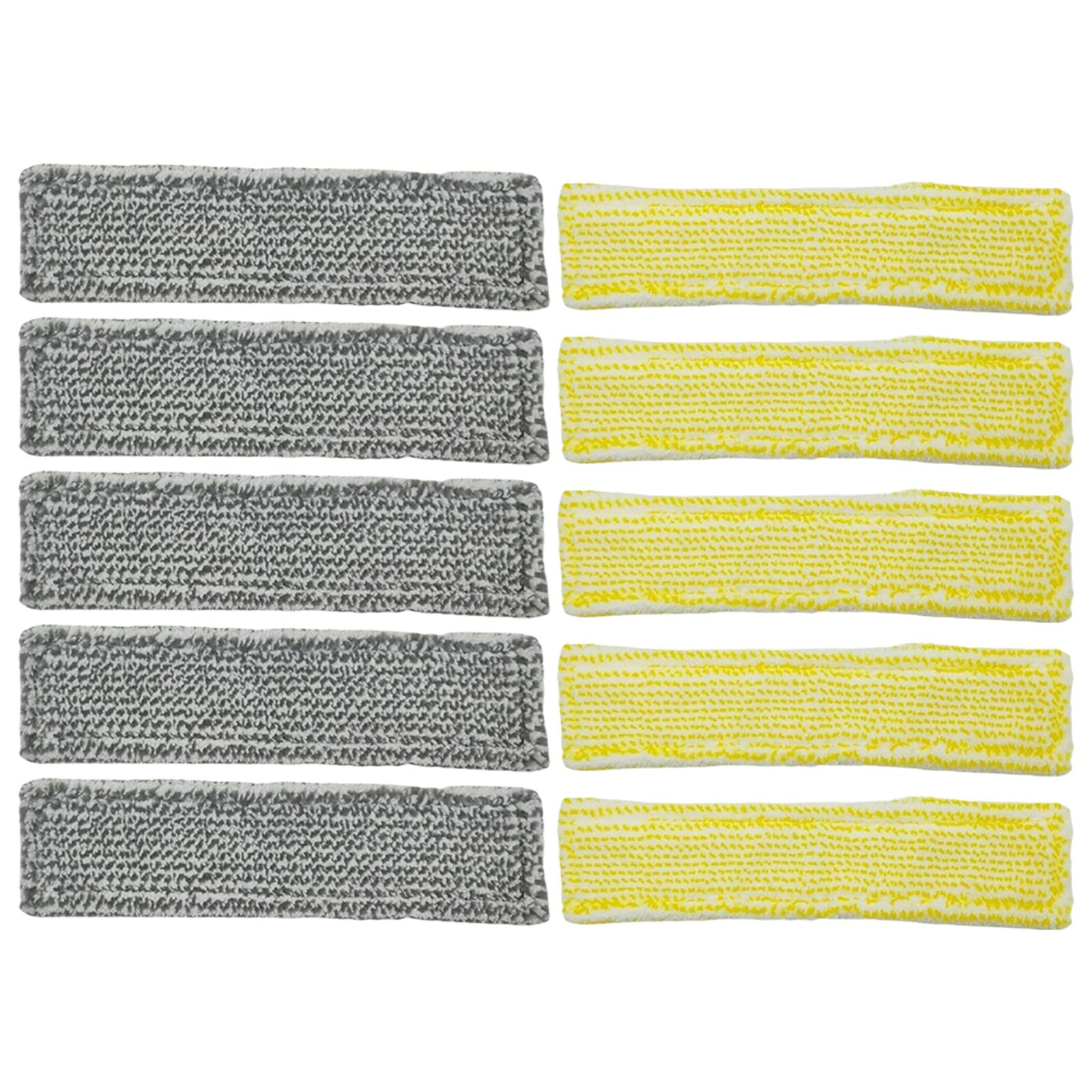 Cubierta de textura de fibra para evitar marcas en el suelo y paños de fregona 10 uds