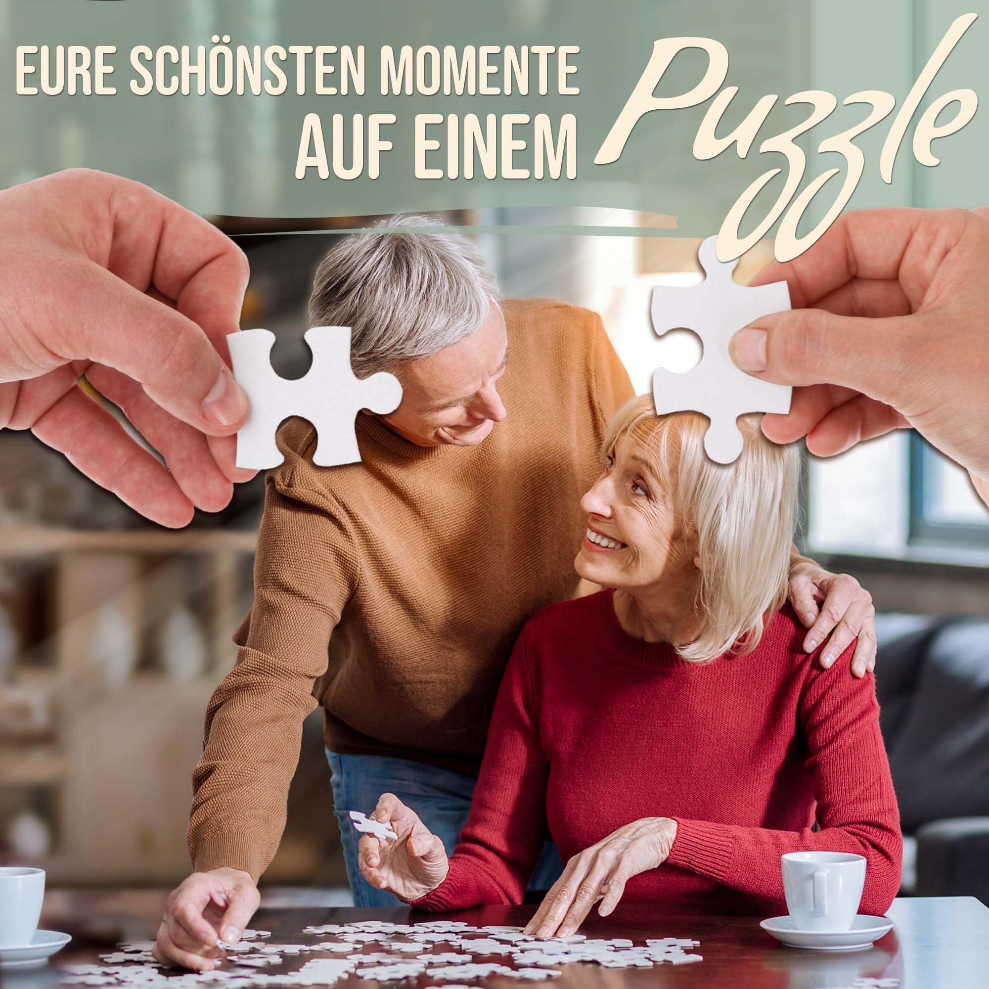 Foto-Puzzle 24-2000 Teile/inkl. Verpackung/mit eigenem Bild Bedrucken Lassen - 2000 Teile, Metalldose