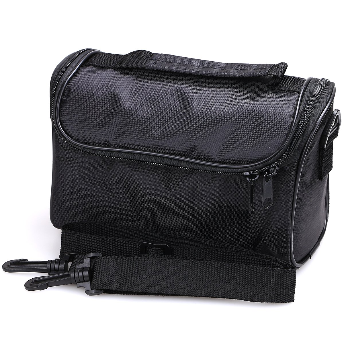 Fiber Optic Tool Empty Kit Small Bag for Cablling Fiber Tool/Hardware/Network Test Tool (Black)