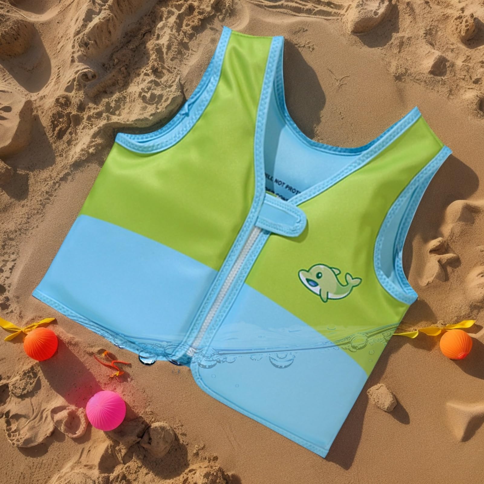 Chaleco salvavidas para niños - Chaquetas,Herramienta de flotación de entrenamiento acuático, accesorios de piscina para niños de 2 a 6 años