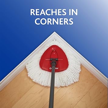 O-Cedar EasyWring Microfiber Spin Mop and Bucket Cleaning System