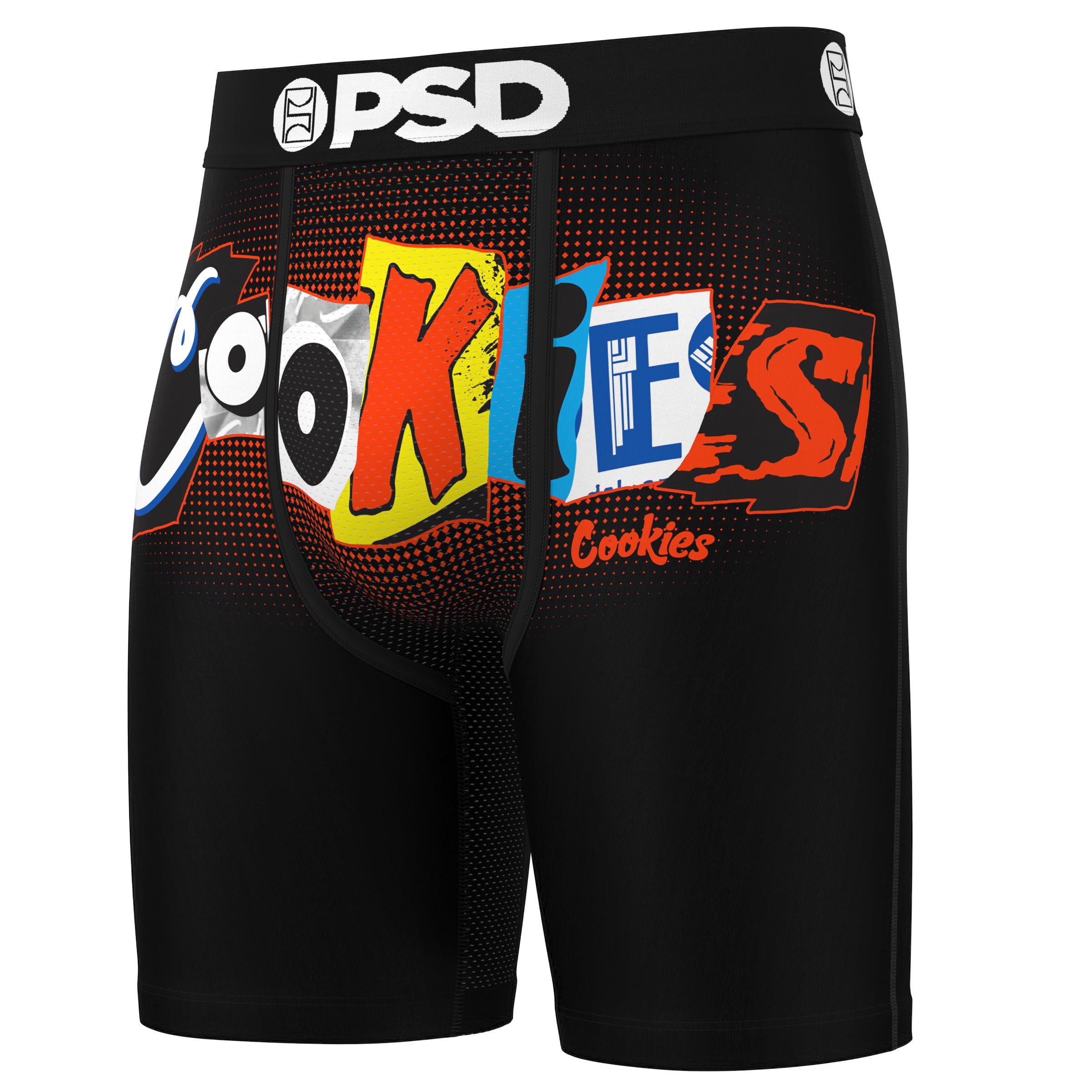 PSDMen's Cookies Boxer Briefs - Breathable and Supportive Men's Underwear with Moisture-Wicking Fabric