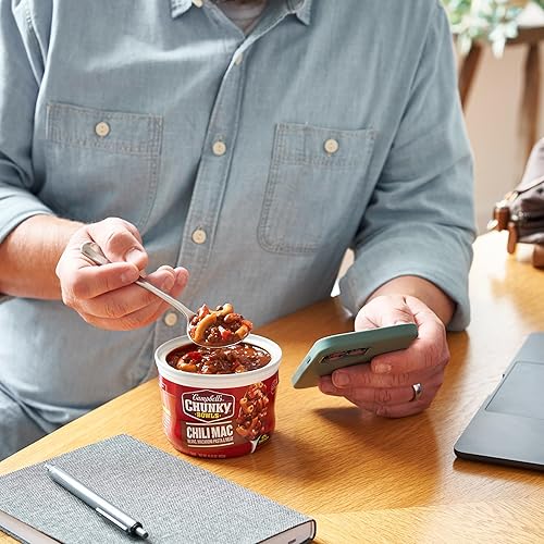 Miniatura 19 de Campbell's Chunky - Sopa de pollo cremoso y dumplings, lata 18.8 onzas, caja de 12