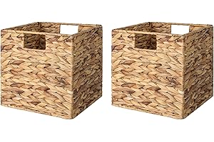 StorageWorks Woven Basket with Liner: Organize in Style