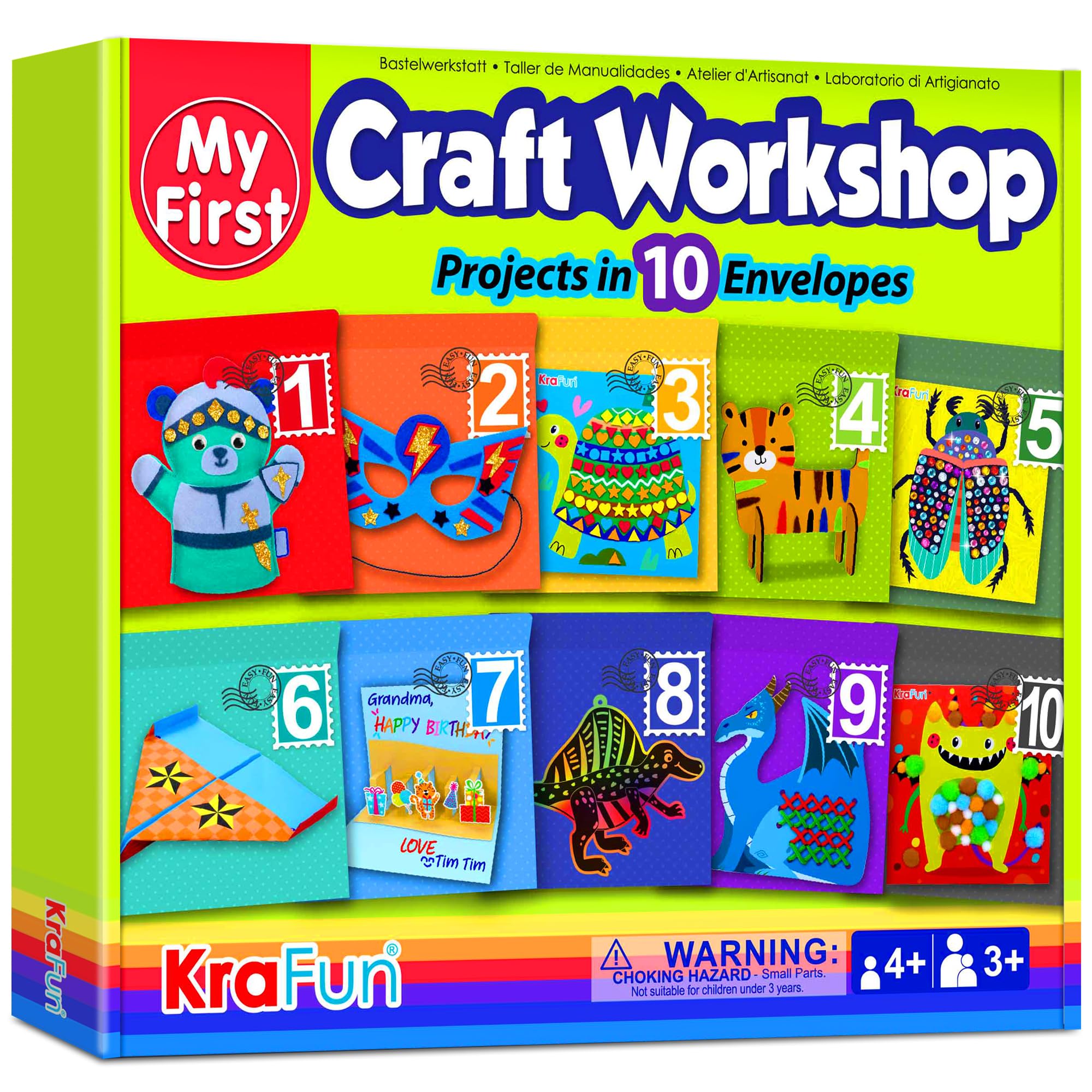Today’s Craft KRAFUN My First Craft Workshop Art and Craft Kit for Kids - 20