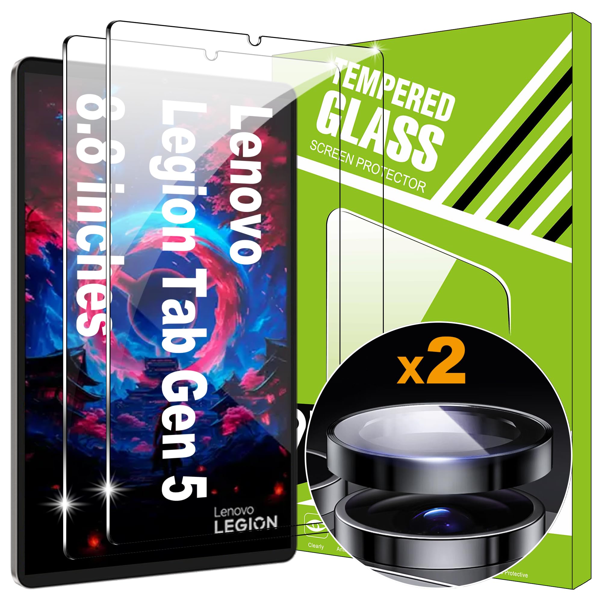 Lemxiee Schutzfolie für HONOR Magic V6 Panzerglas [2+1 Stück