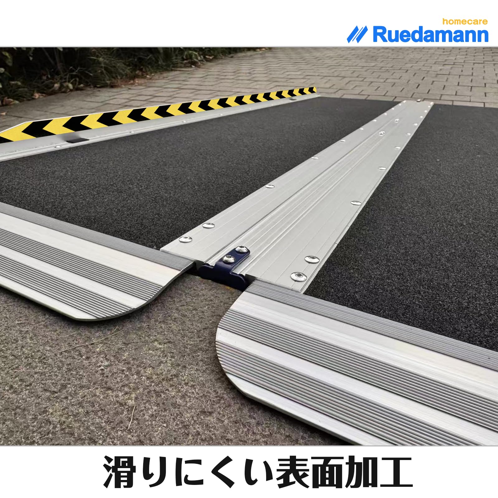 Amazon.co.jp: Ruedamann 車いす スロープ 長さ61cm*幅77cm 耐荷重
