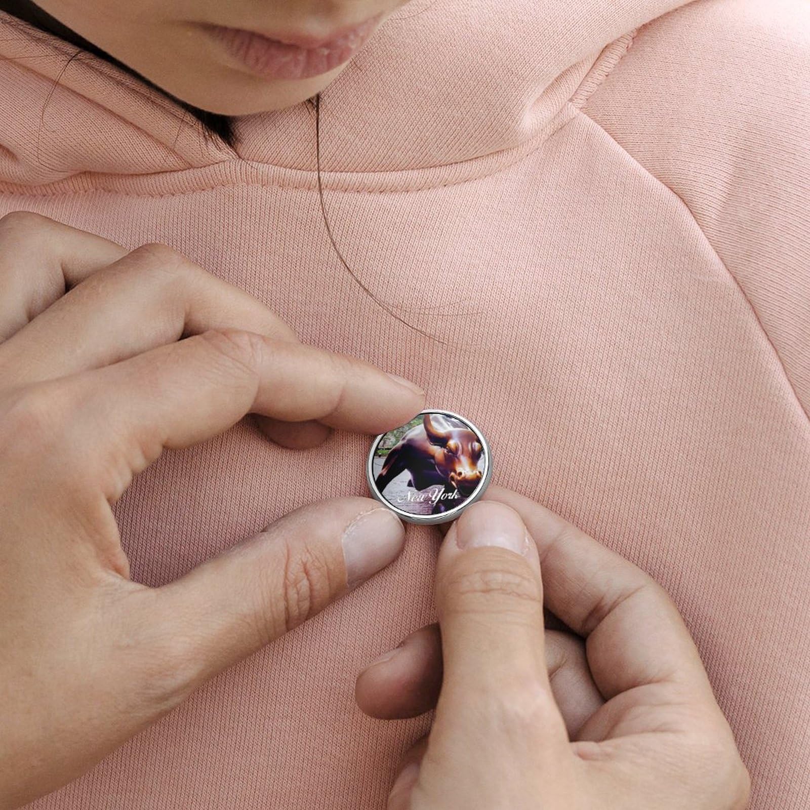 Emaille-Anstecknadeln, Motiv: New York City, Stolz, Hut, Patriotischer Staat, einzigartige Nations-Hauptstadt, Pins für Taschen, Jacken, Hüte, Rucksäcke, Hochzeitsfeiern