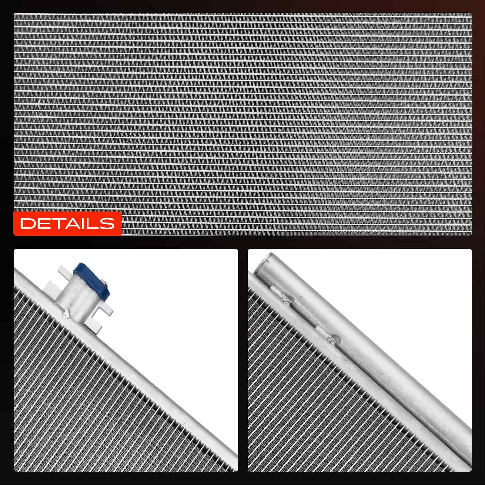 Frankberg Condenseur de climatisation 921004BE0A | Compatible avec: X-Trail T32 T32R T32RR, Espace V JR, Kadjar HA HL, Koleos II HC, Qashqai II SUV J11 J11