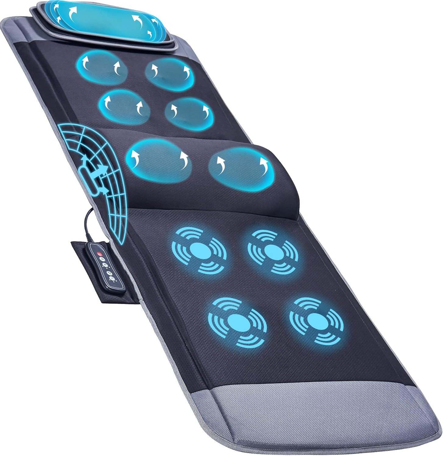 comrelax Full Body Massage Mat with Vibration, Stretching