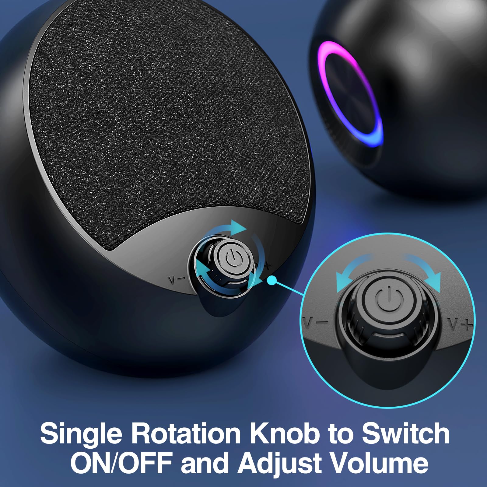 Altoparlante PC Giocatore Boxer Subwoofer PC Laptop Computer TV - Foto 2