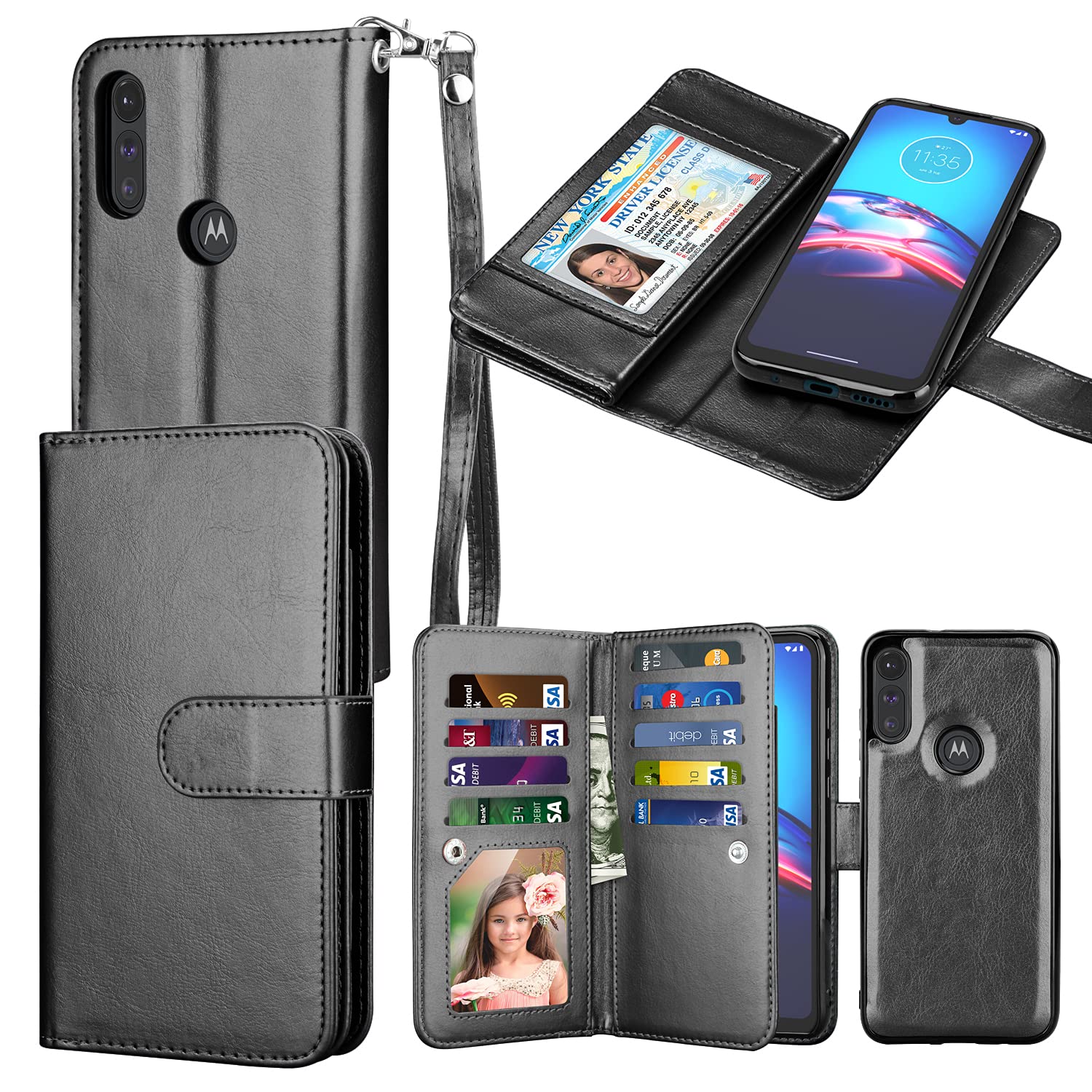 Wallet case for moto e Clearance