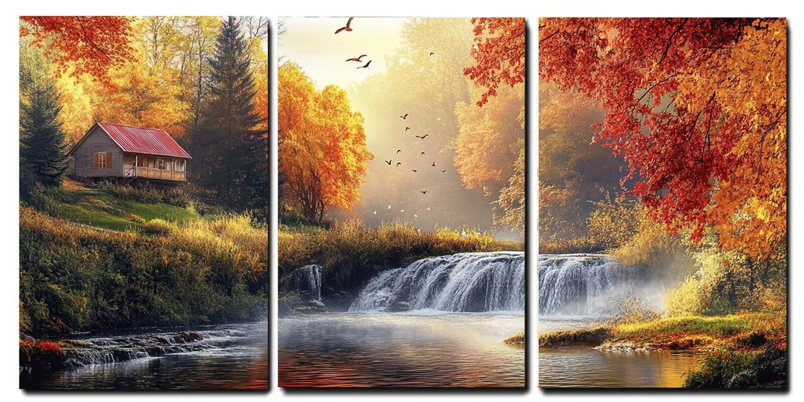 Tableaux sur toile d'automne pour habiller un grand mur vide - 8