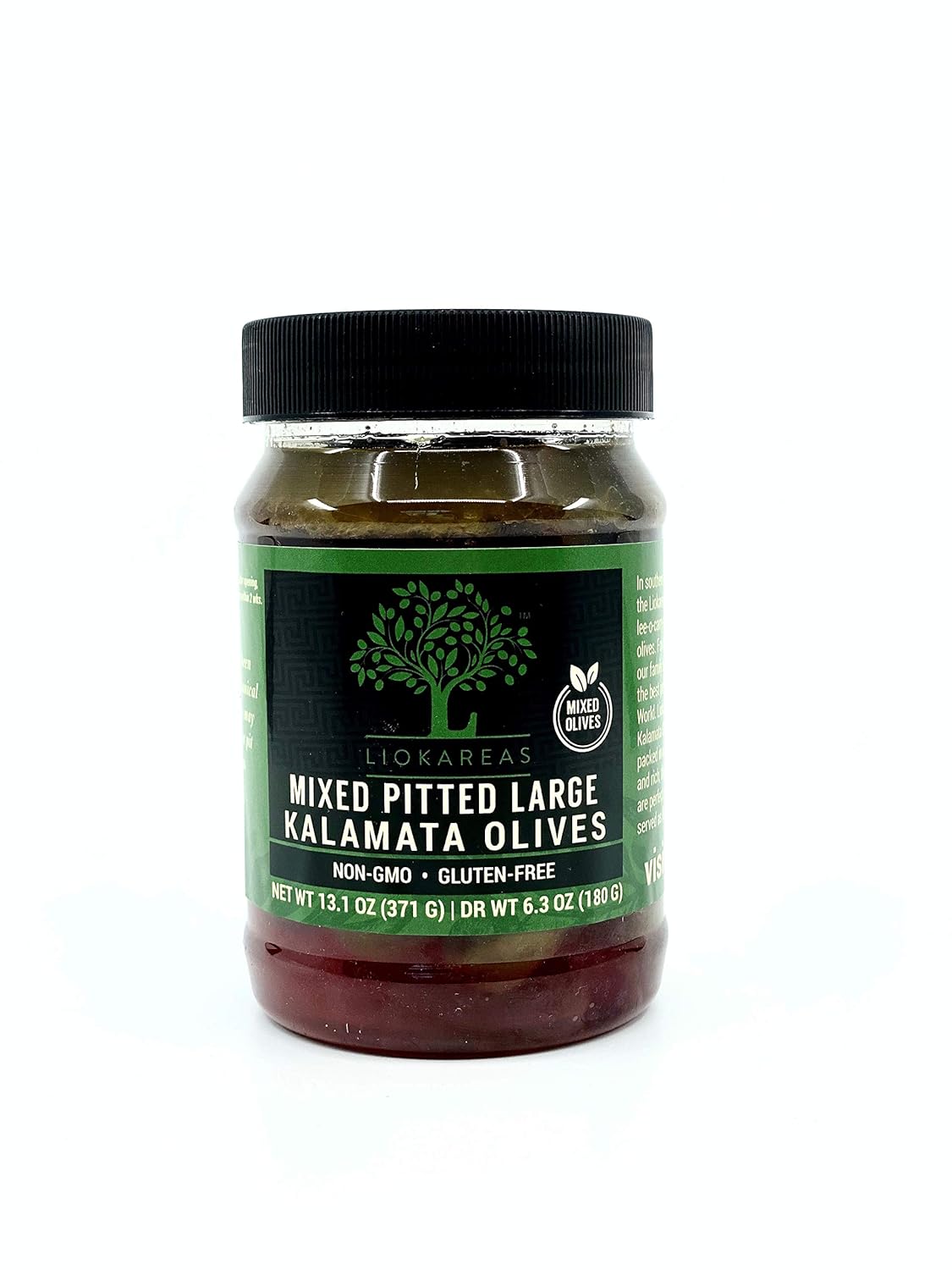 Greek Mixed Pitted Large Olives Kalamata & Green