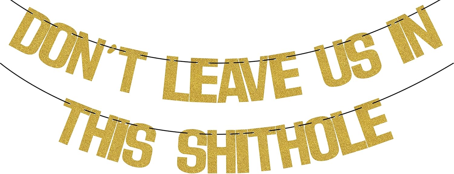 Cartes Humoristiques Avec Inscription « Please Don't Leave Us In This Shithole Leaving Work » - Pour Collègue De Bureau - Humour Drôle Et Rire - CBH59