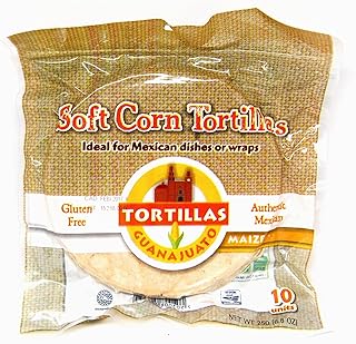 Mexgrocer 15cm Corn Tortilla Zip Lock (Pack of 2) / Authentic Mexican Soft Corn Tortilla Wraps, Gluten Free Tortilla