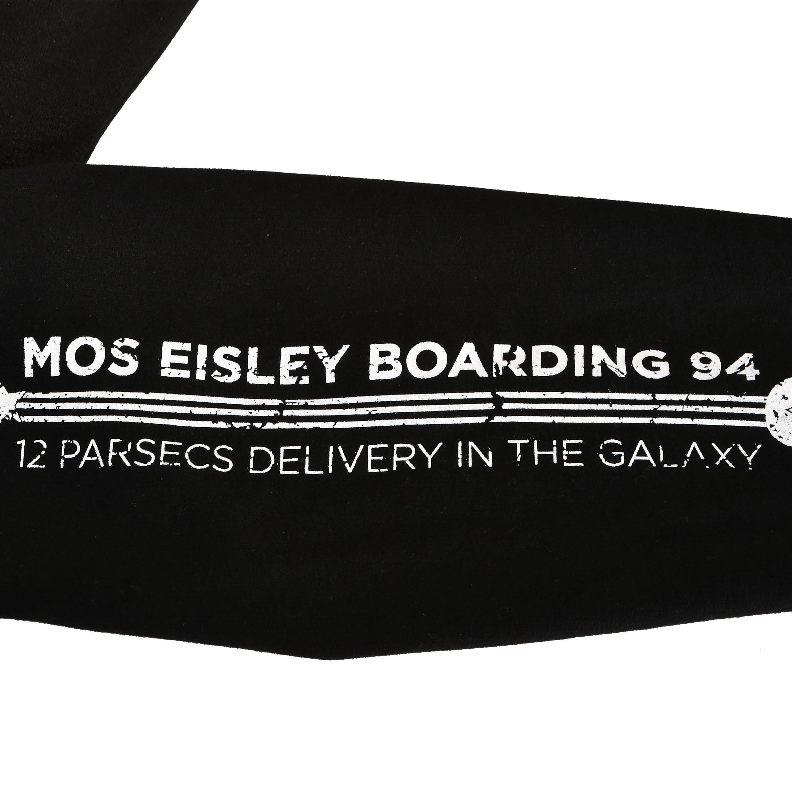 Elbenwald Mos Eisley Cafe Hoodie Frontprint dla fanów Star Wars Mężczyźni Kobiety Bawełna Czarny