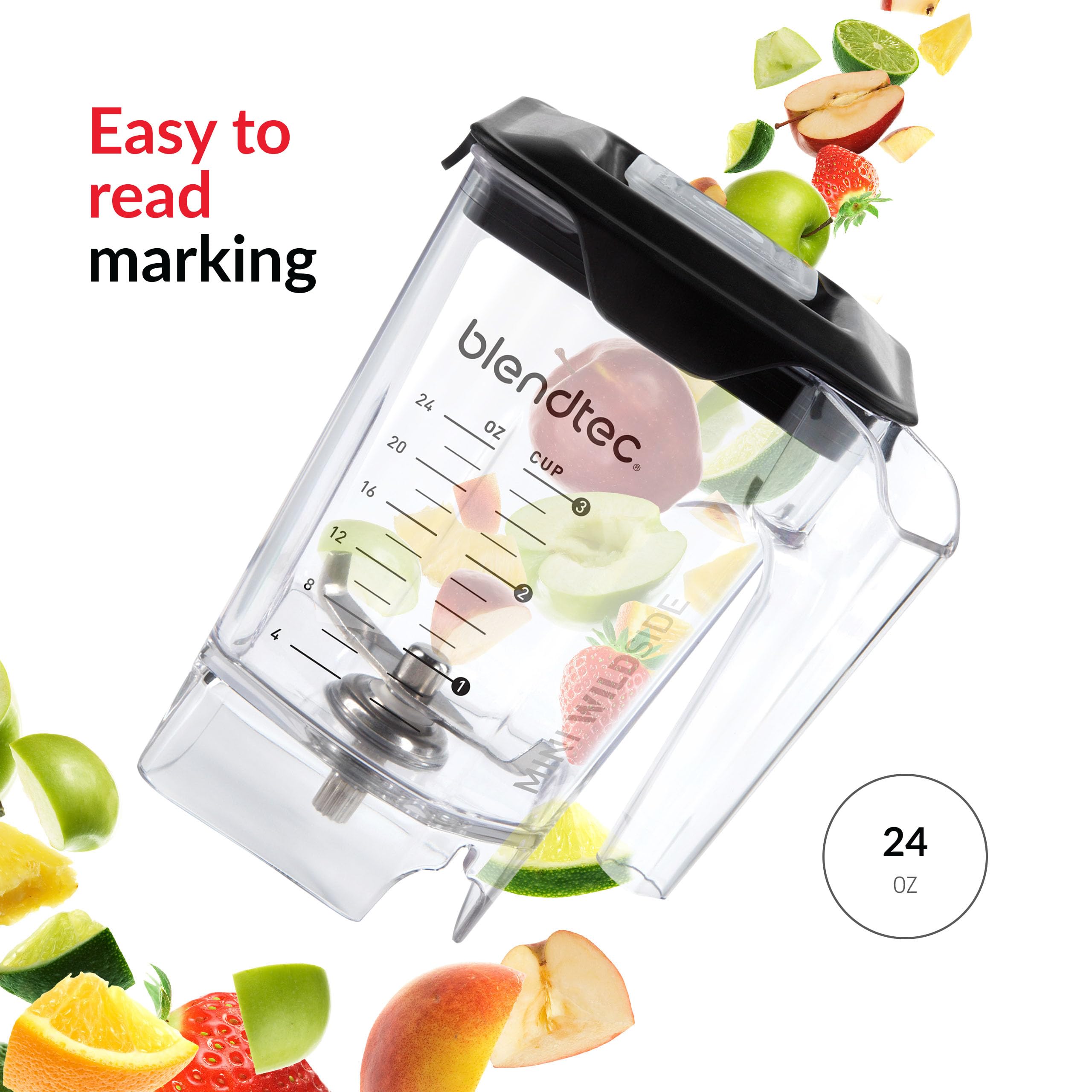 Amazon.com: Blendtec Mini WildSide (46 oz), Five Sided