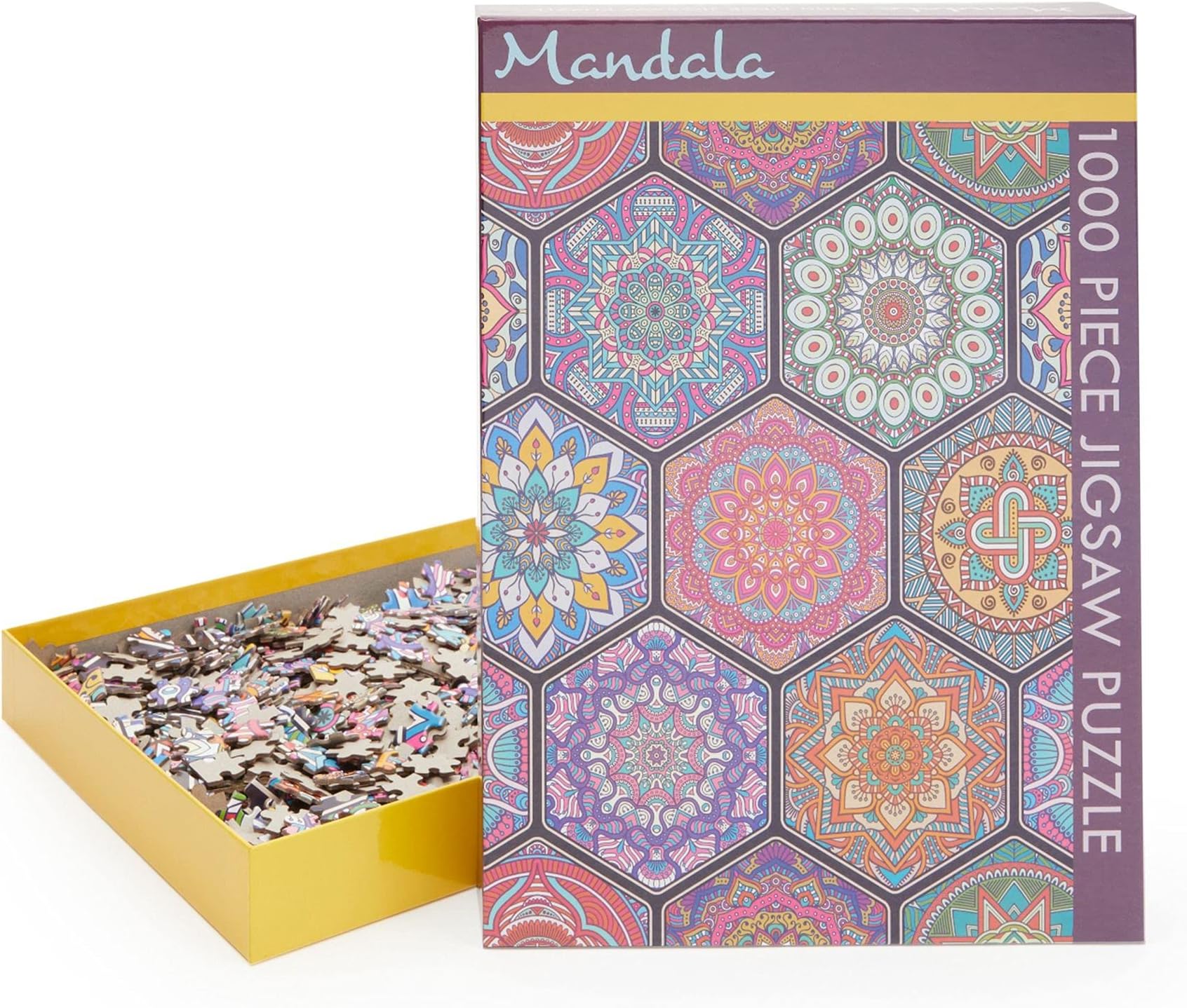 The Gifted Stationery Jigsaw Puzzle for Kids and Adults 1000 Piece, Mandala