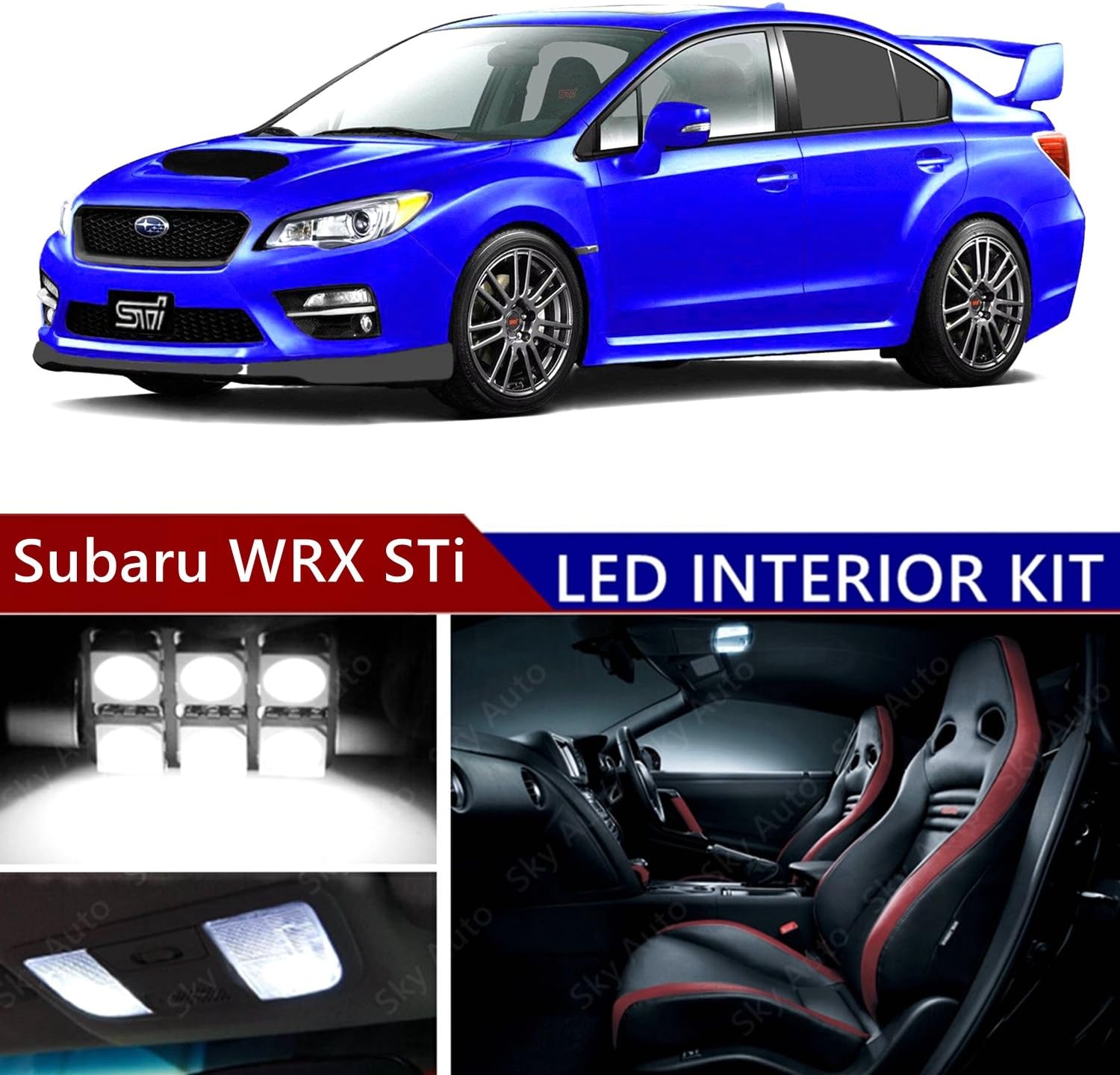 Amazon Com Sky Auto Inc Led Premium Xenon White Light Interior Package Kit For Subaru Wrx Sti 04 17 8 Pcs Automotive Amazon Com Sky Auto Inc Led Premium Xenon White Light Interior Package Kit For Subaru Wrx Sti 04 17 8 Pcs Automotive