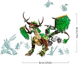 LEGO NINJAGO The Dragon of Life - Ninja Toy w/a Dragon Figure, Mini Monster Mech, 8 Minifigures and Swords - Birthday Gift for 8+ Year Old Boys & Fans - 71859 - 9