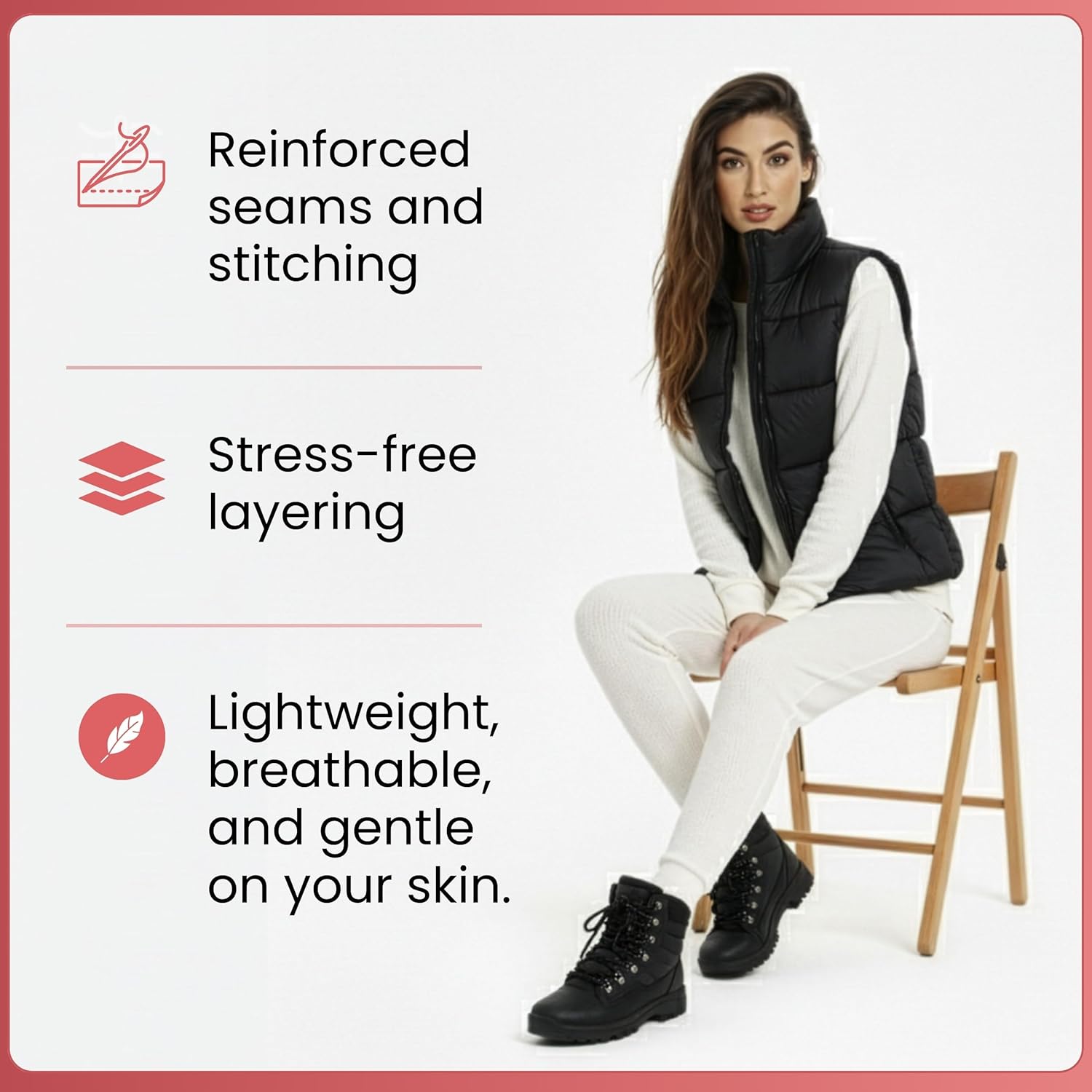 Just Love Women's Thermal Underwear Pajamas Set - Image 4