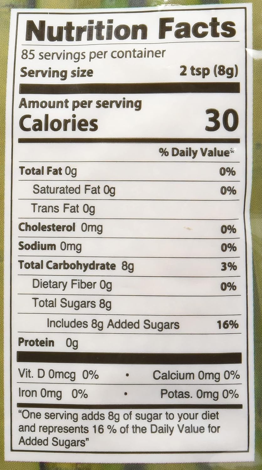 Iberia Organic Turbinado Raw Cane Sugar, 1.5 lbs (Pack of 12)